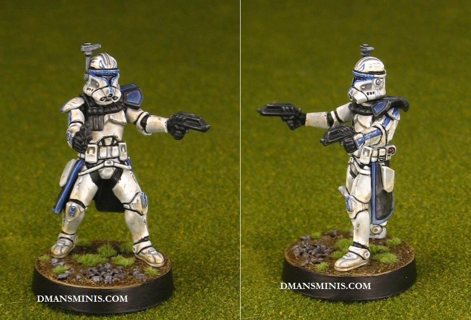 Star Wars Legion Clone Wars Clone Captain Rex