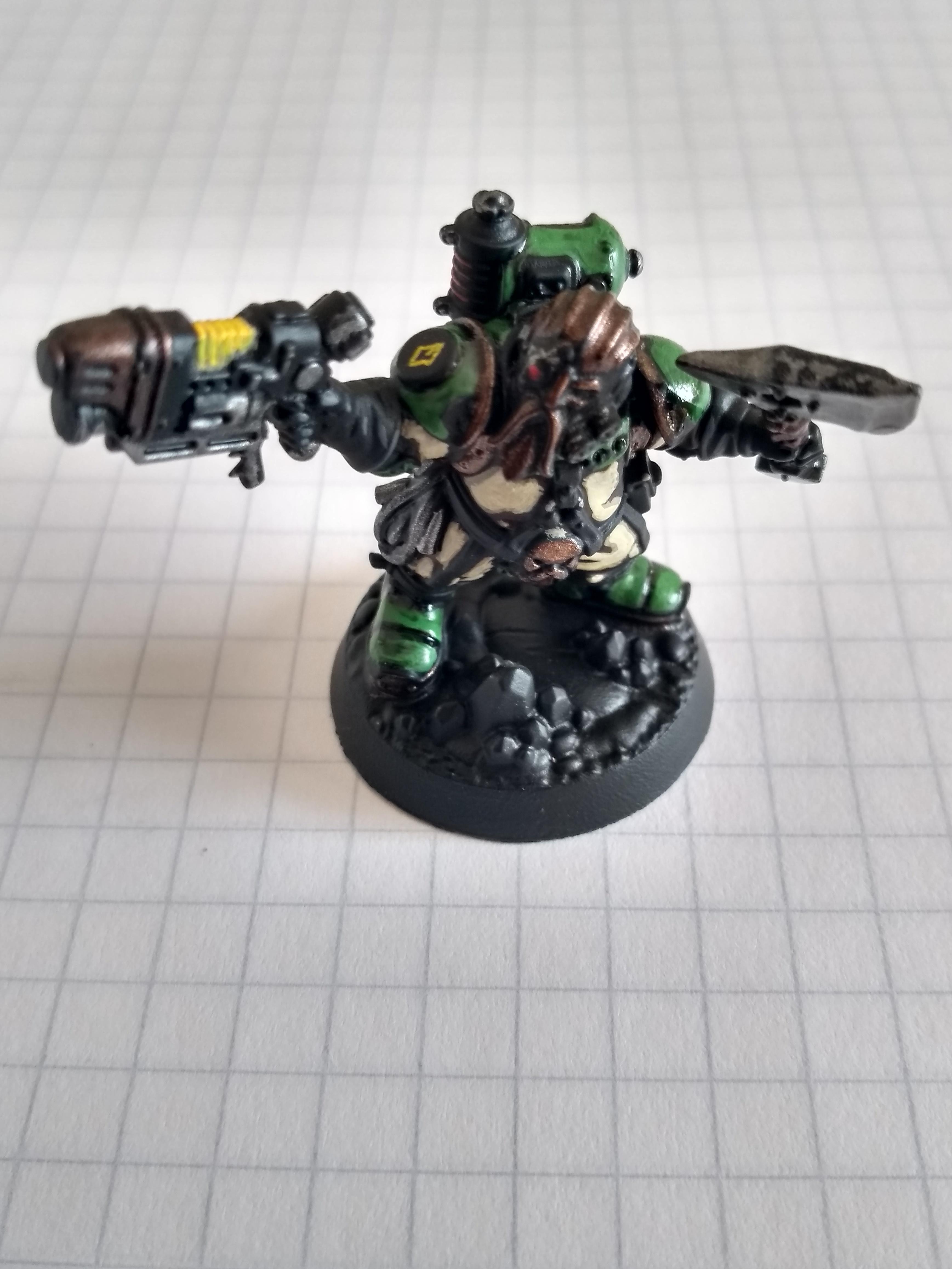 Squat Thane with plasma pistol