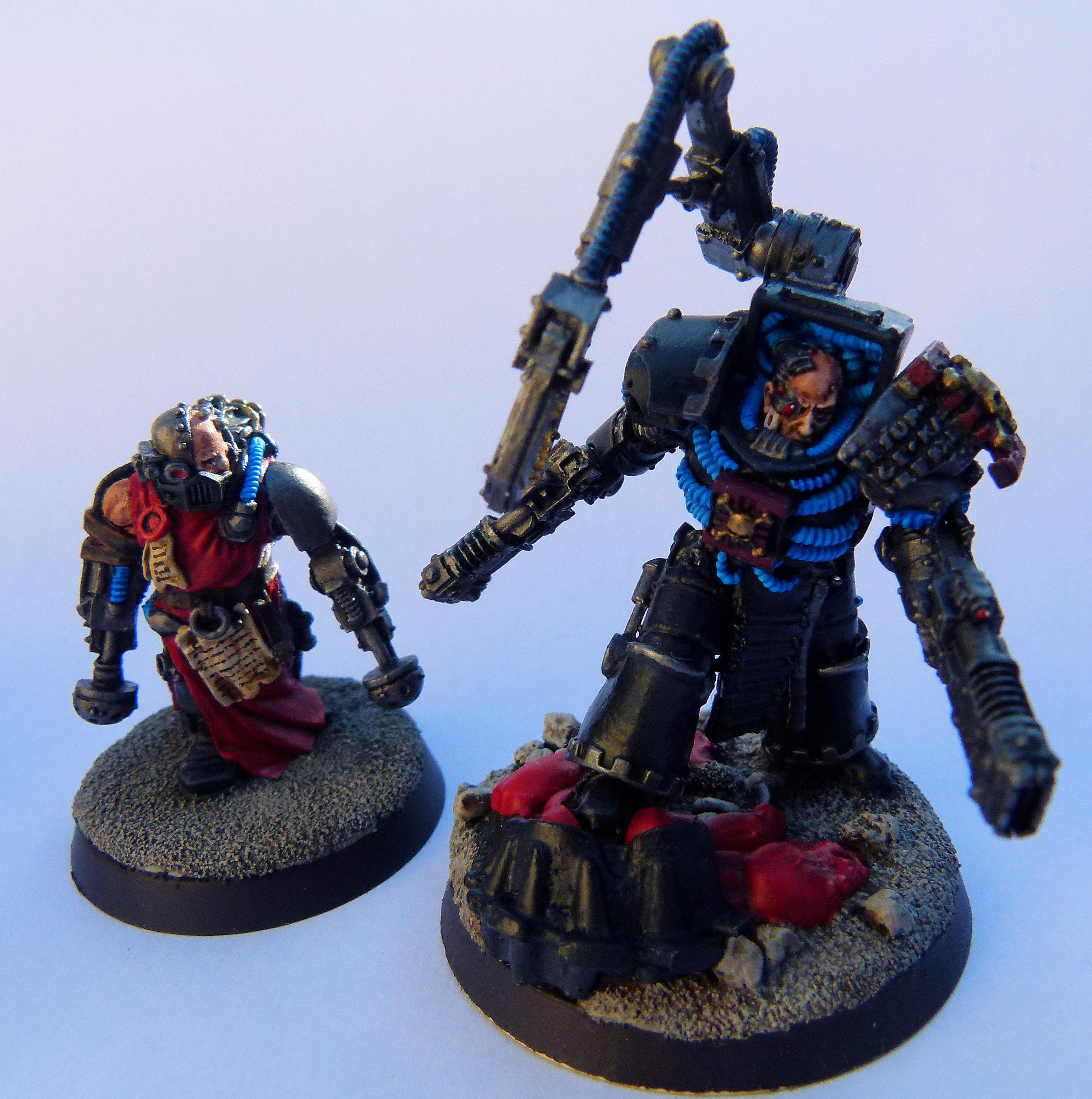 Deathwatch Iron Father &amp; Servitor