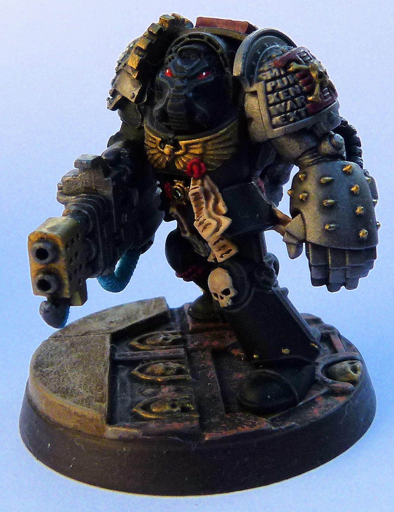 Deathwatch Terminator Iron Hands Front