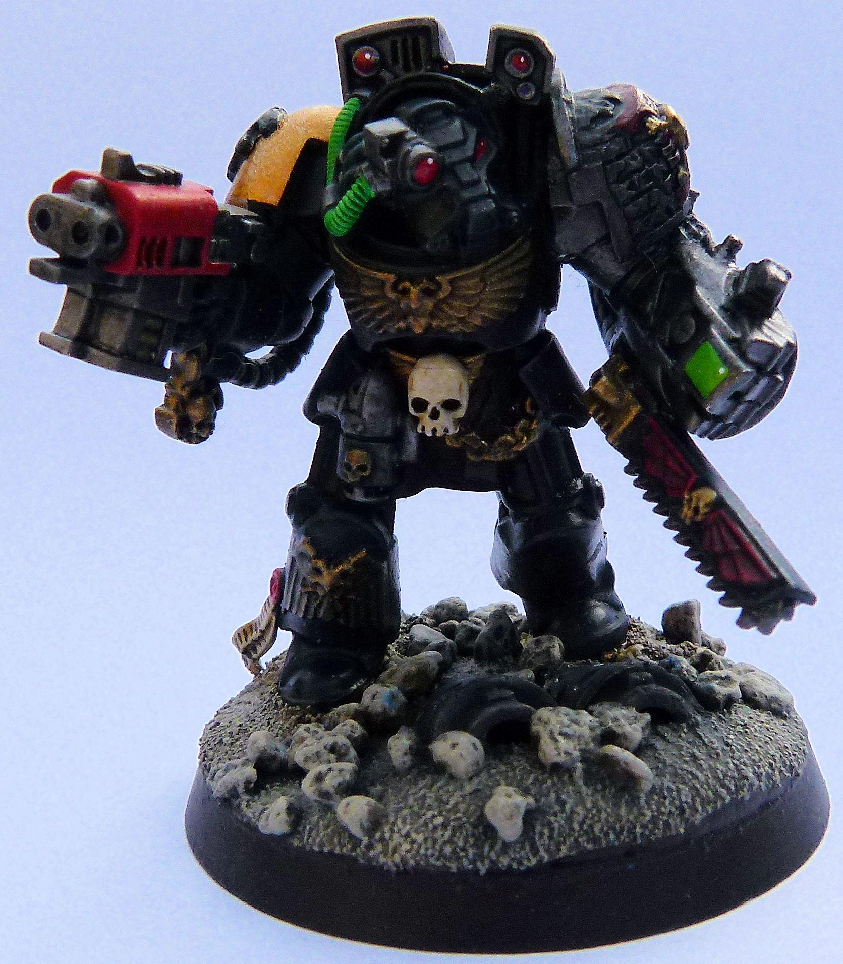 Deathwatch Terminator Tiger Claws Front