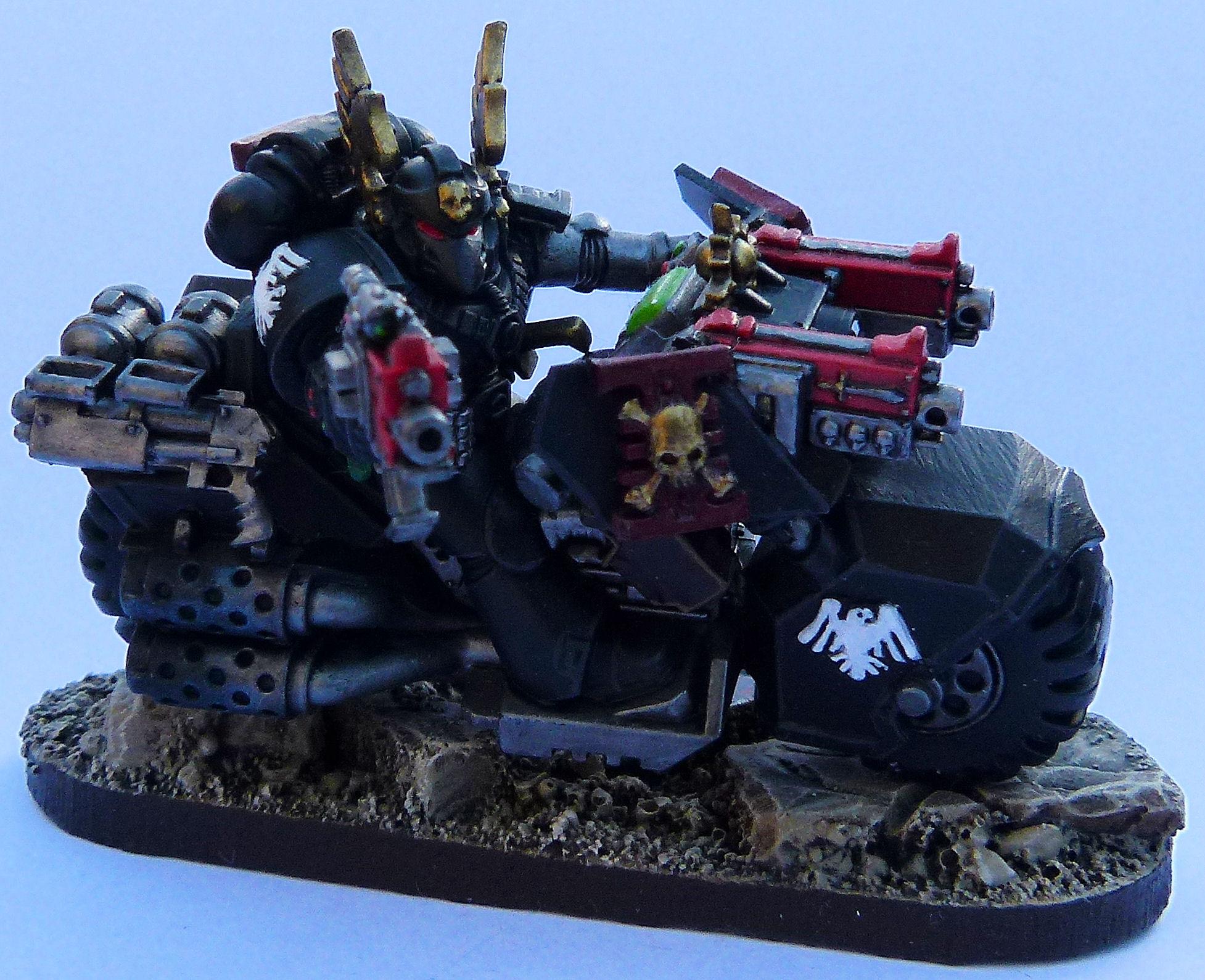 Deathwatch Biker Raven Guard Right - Deathwatch Biker Raven Guard Right ...