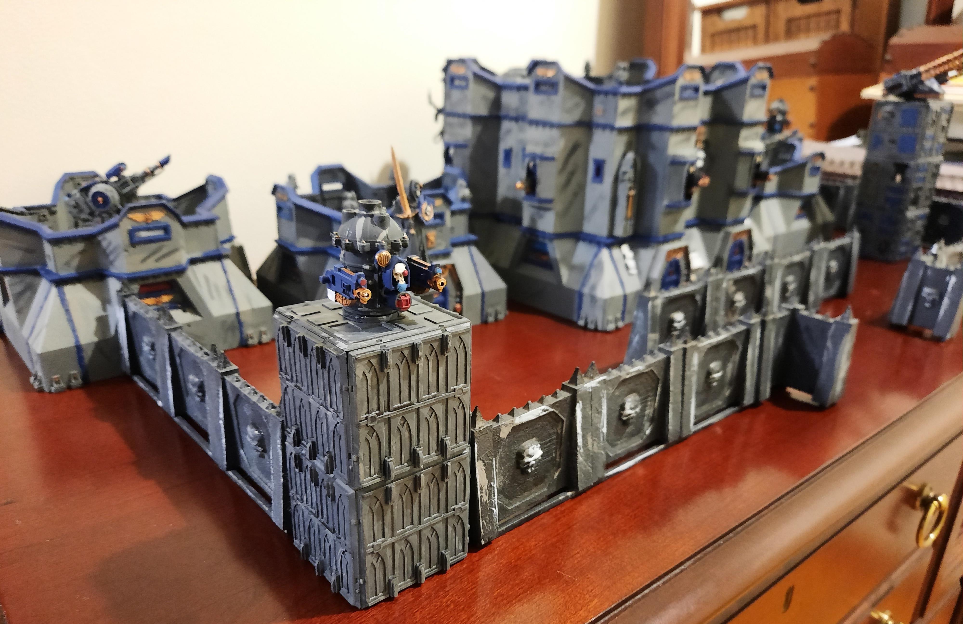 Adeptus Arbites, Bunker, Fortifications, Walls