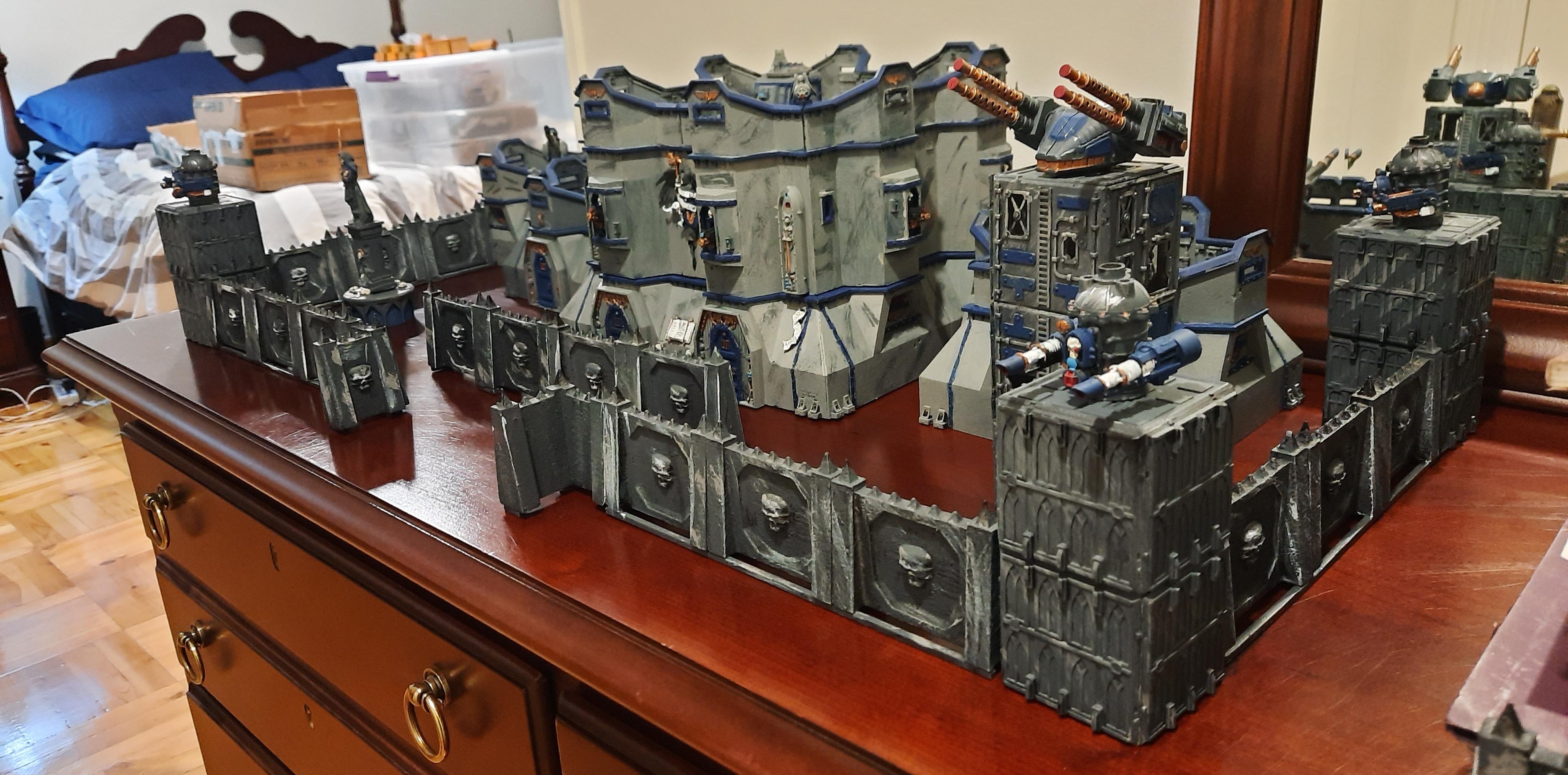 Adeptus Arbites, Bunker, Fortifications, Walls