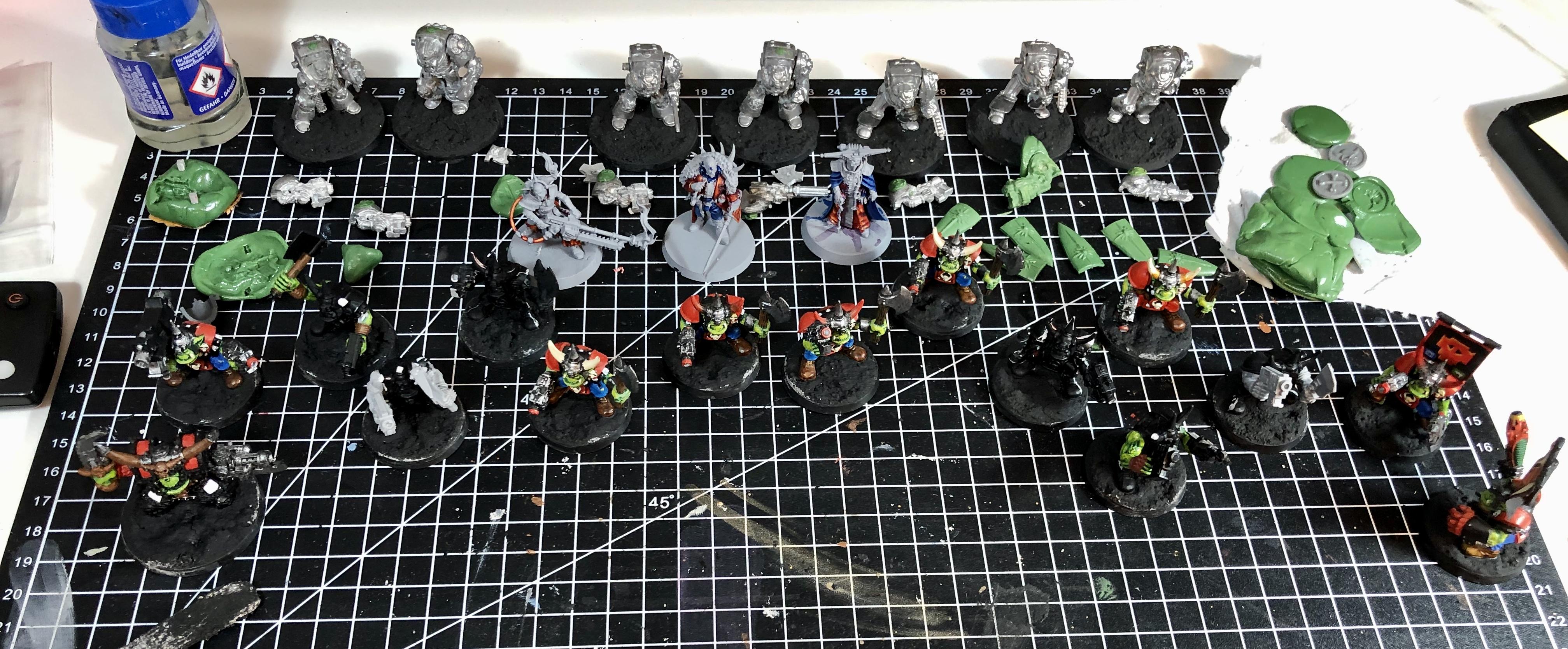 2nd Edition, Blackstone Fortress, Boxset, Crimson Fists, Espern Locarno, Explorers, Ghazzkul Thrakka, Janus Draik, Orks, Pious Vorne, Rogue Trader, Terminator Armor, Warhammer 40,000
