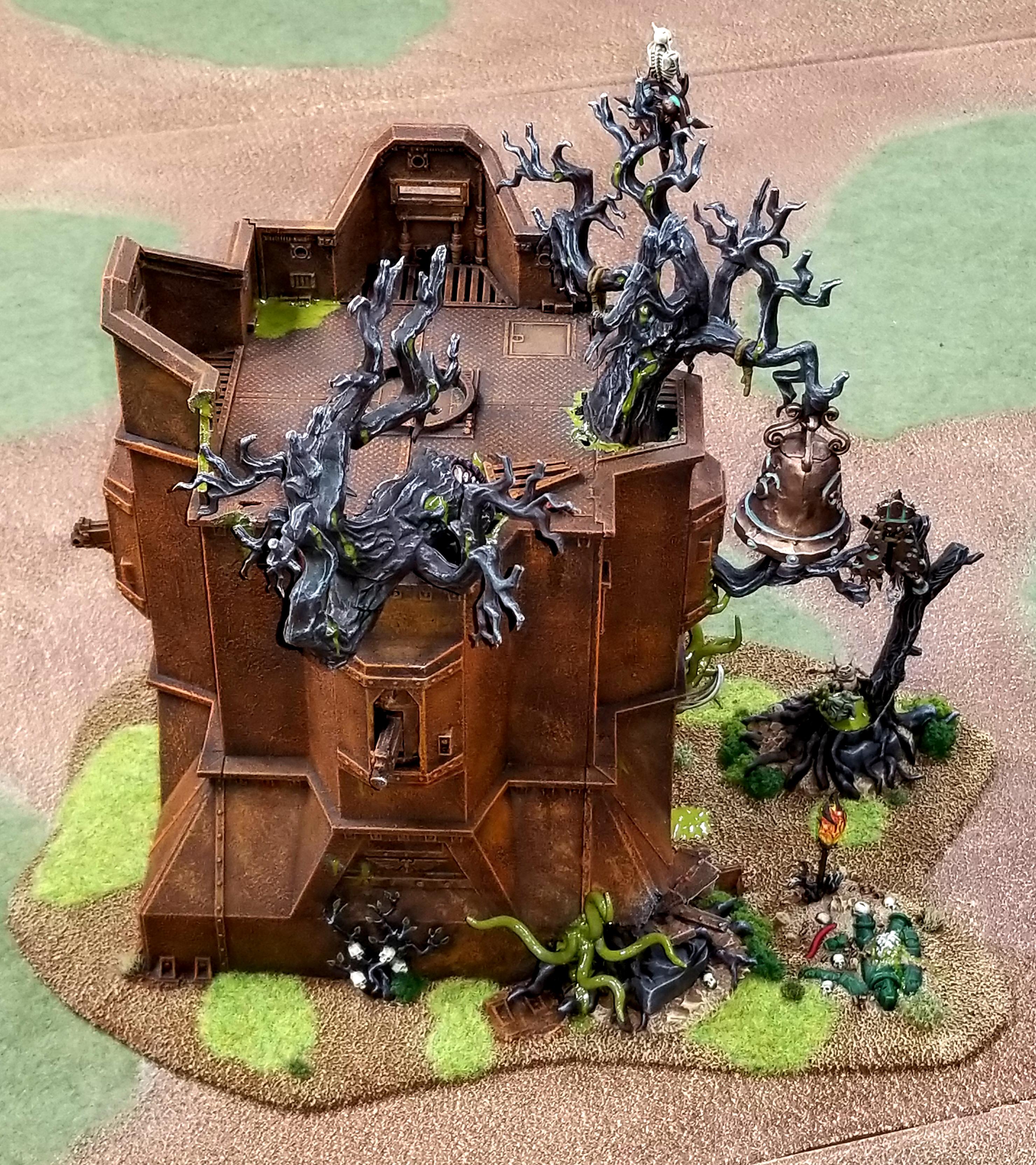 Bastion, Buildings, Chaos, Fortification, Overgrown, Terrain