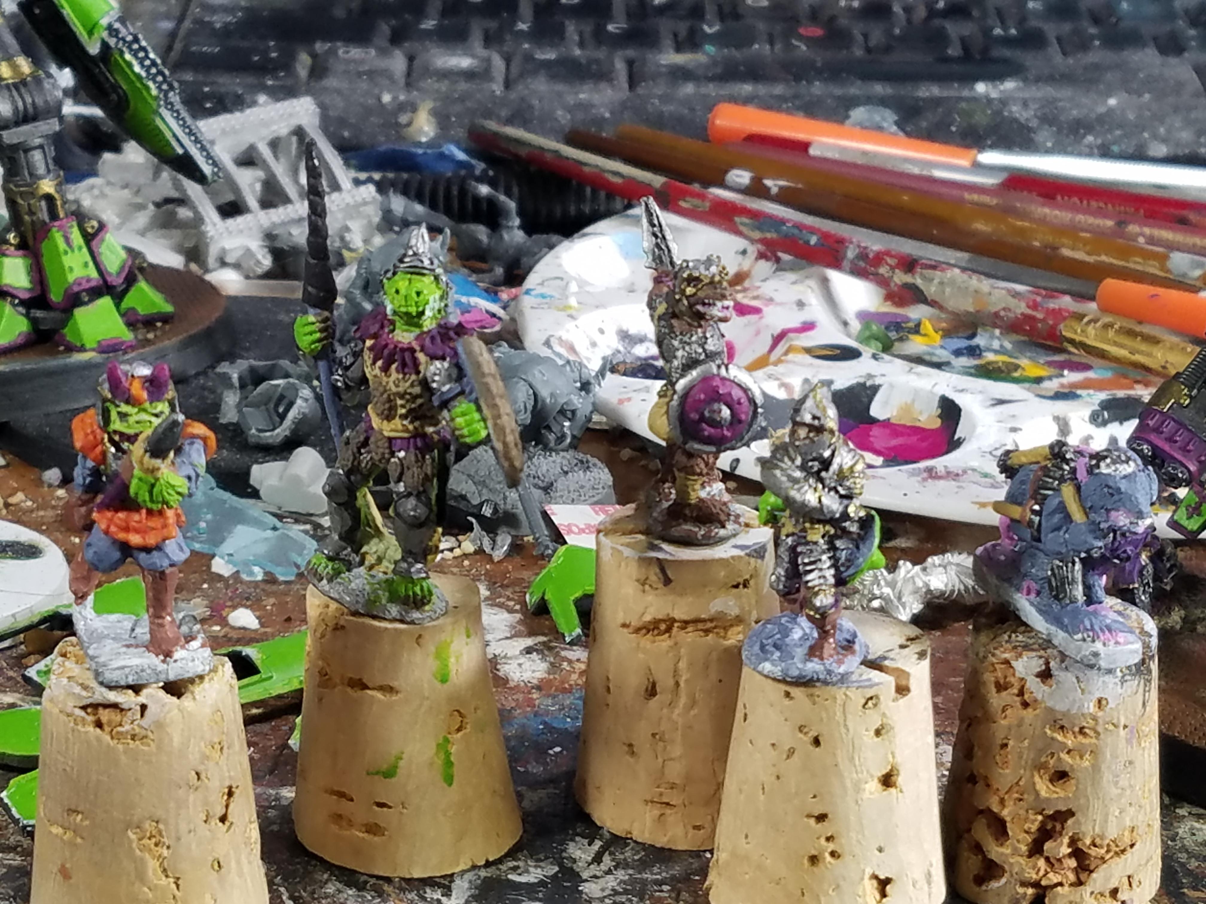 Adventurers, Dungeons And Dragons, Grenadier, Oldhammer, Work In Progress
