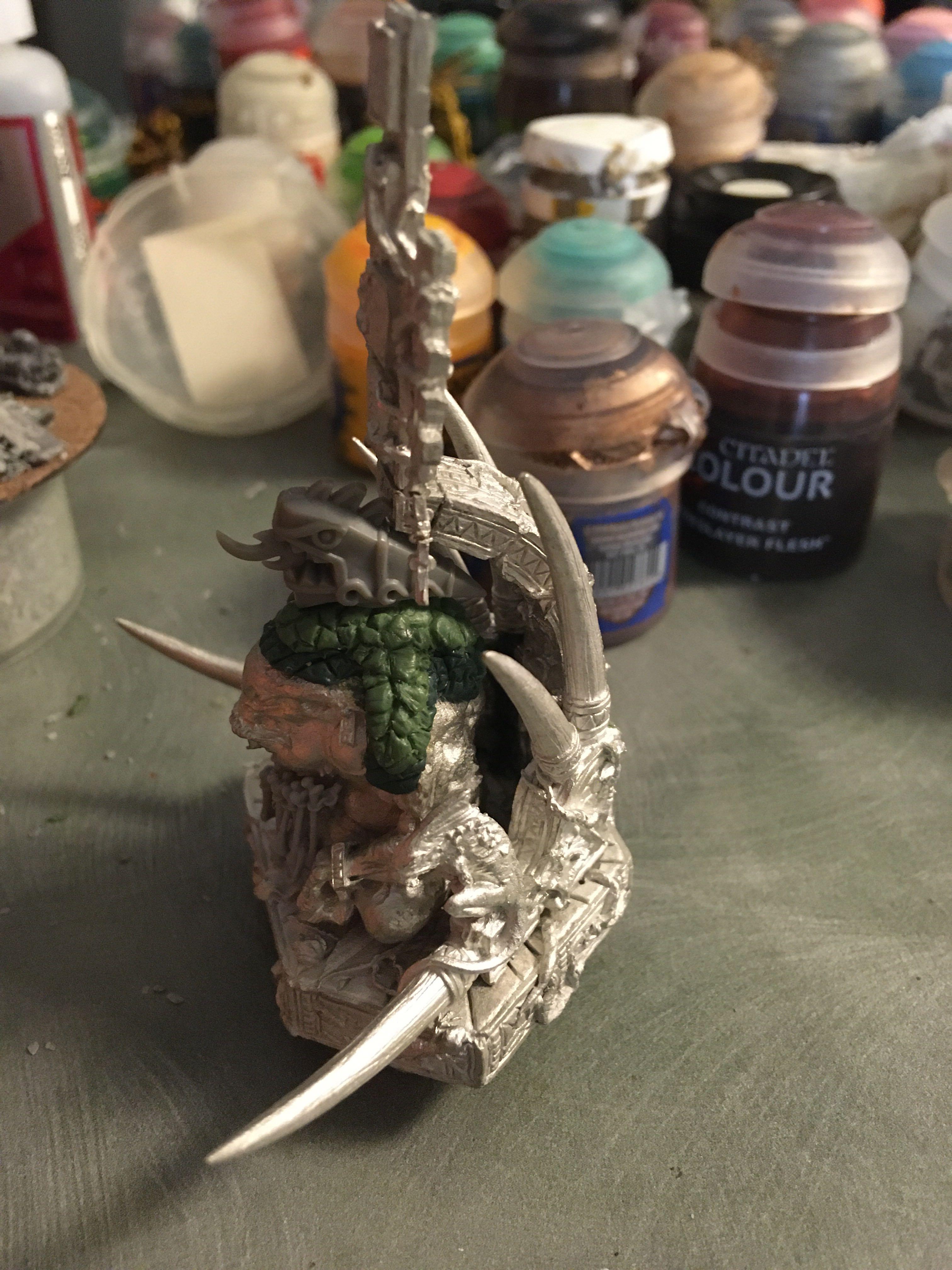 Age Of Sigmar, Lizard, Lizardmen, Reptile, Seraphon, Slann, Slann Mage, Warhammer Fantasy