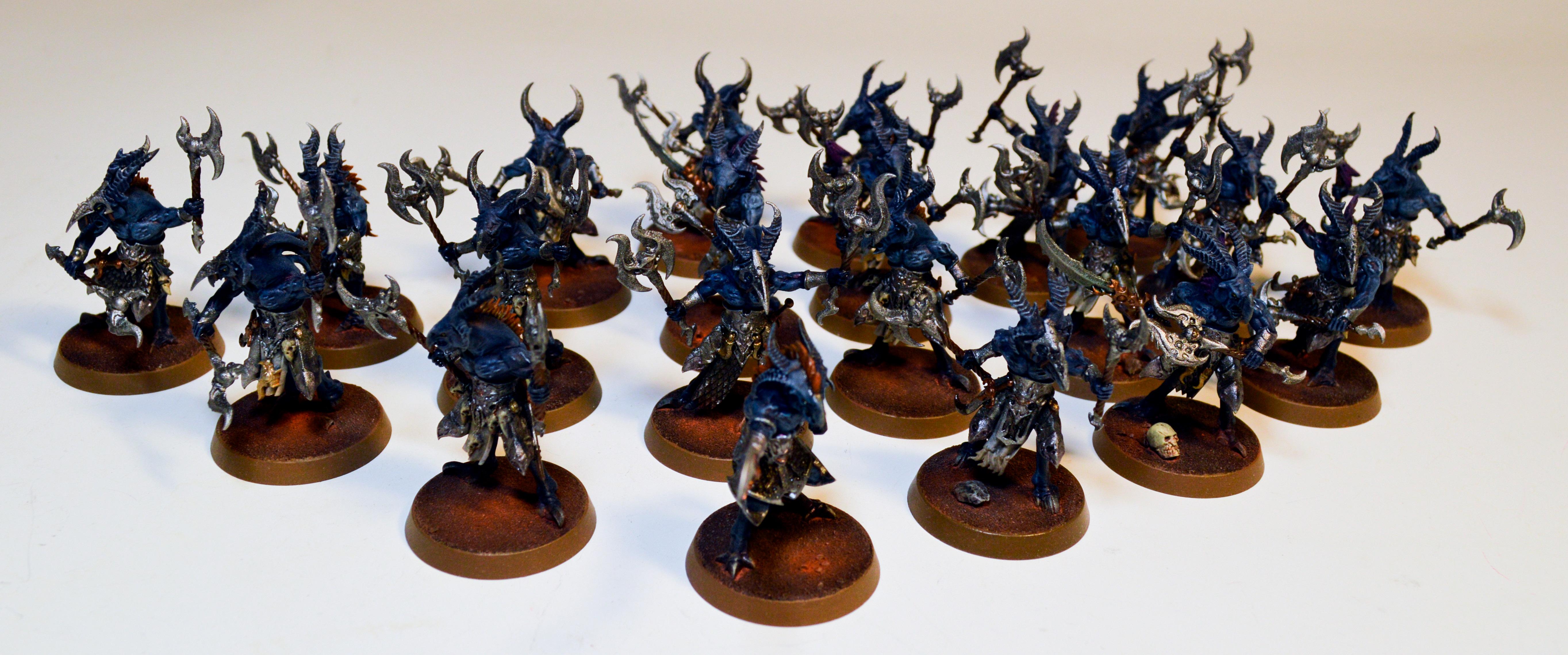 Chaos, Thousand Sons, Tzaangors, Tzeentch