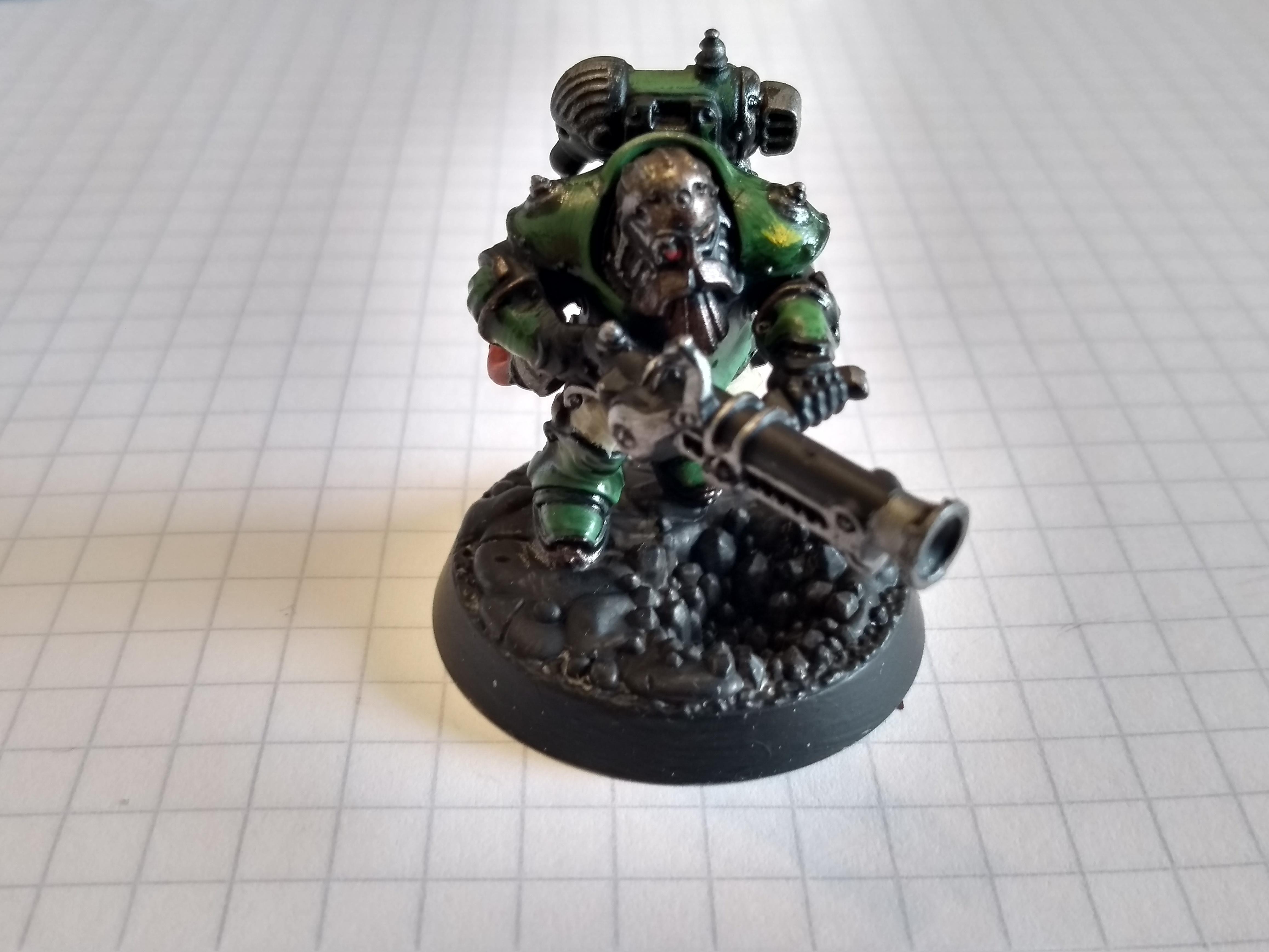 Squat Thunderer with Archaeotech Rifle