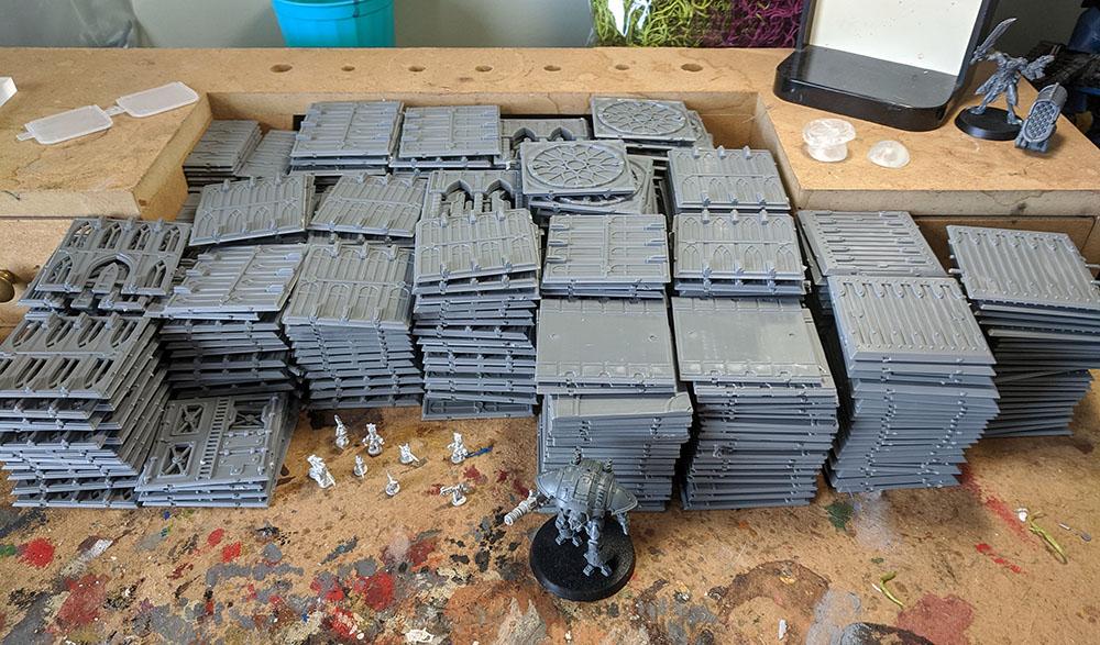6mm, Adeptus Titanicus, Plastic, Terrain, Troublemaker Games, Vanguard
