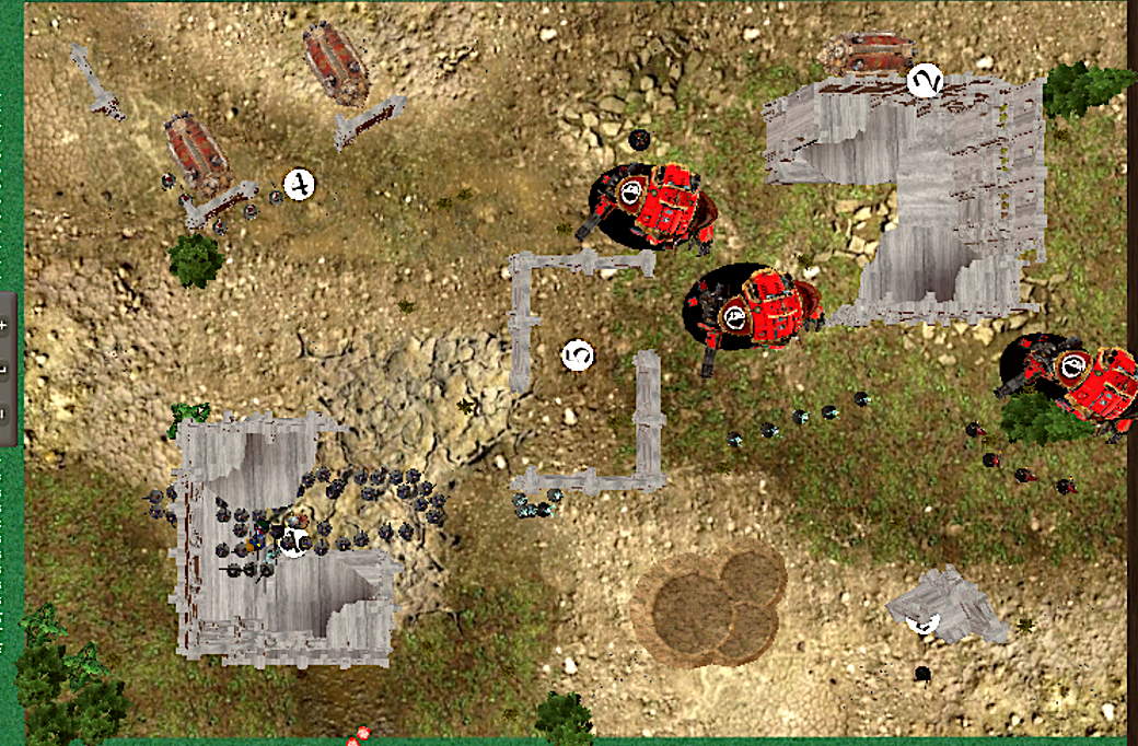 Eldar Turn 1
