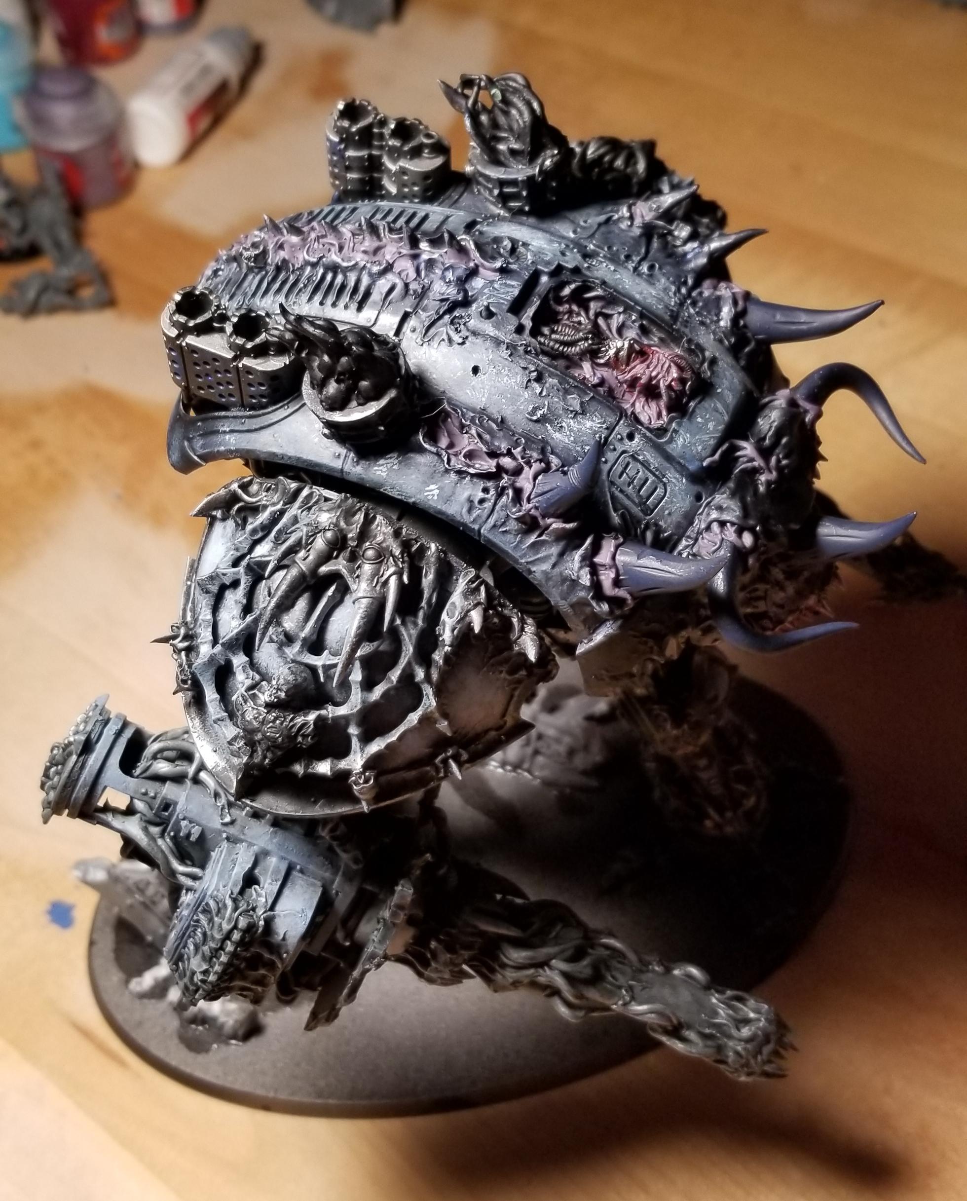 Chaos, Chaos Knight, Conversion, Daemons, Harrowed, Work In Progress