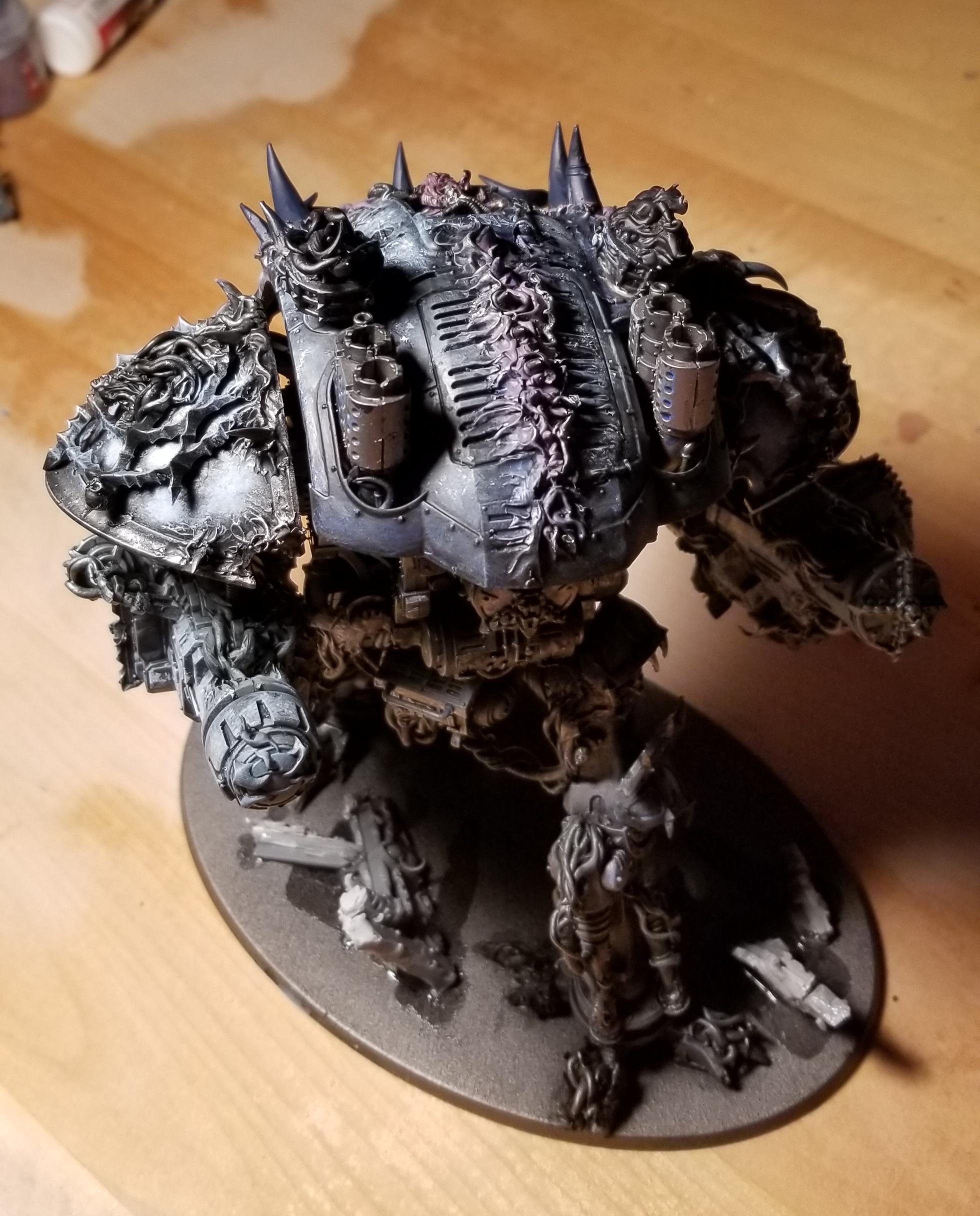 Chaos, Chaos Knight, Conversion, Daemons, Harrowed, Work In Progress