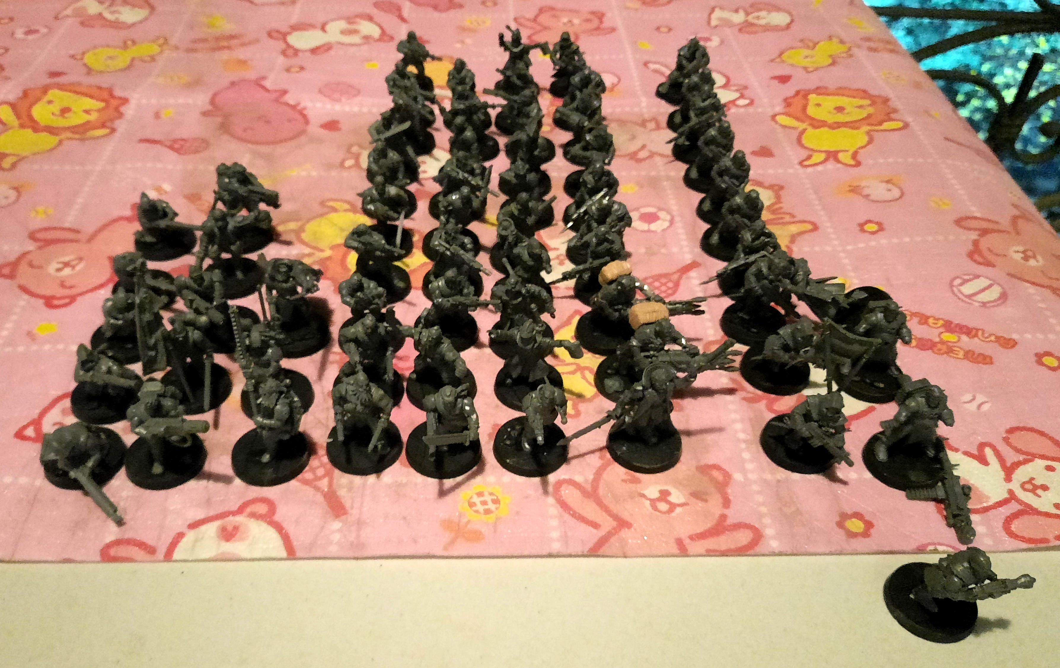 Adeptus Arbites, Chaos, Cult, Genestealer Cult, Work In Progress