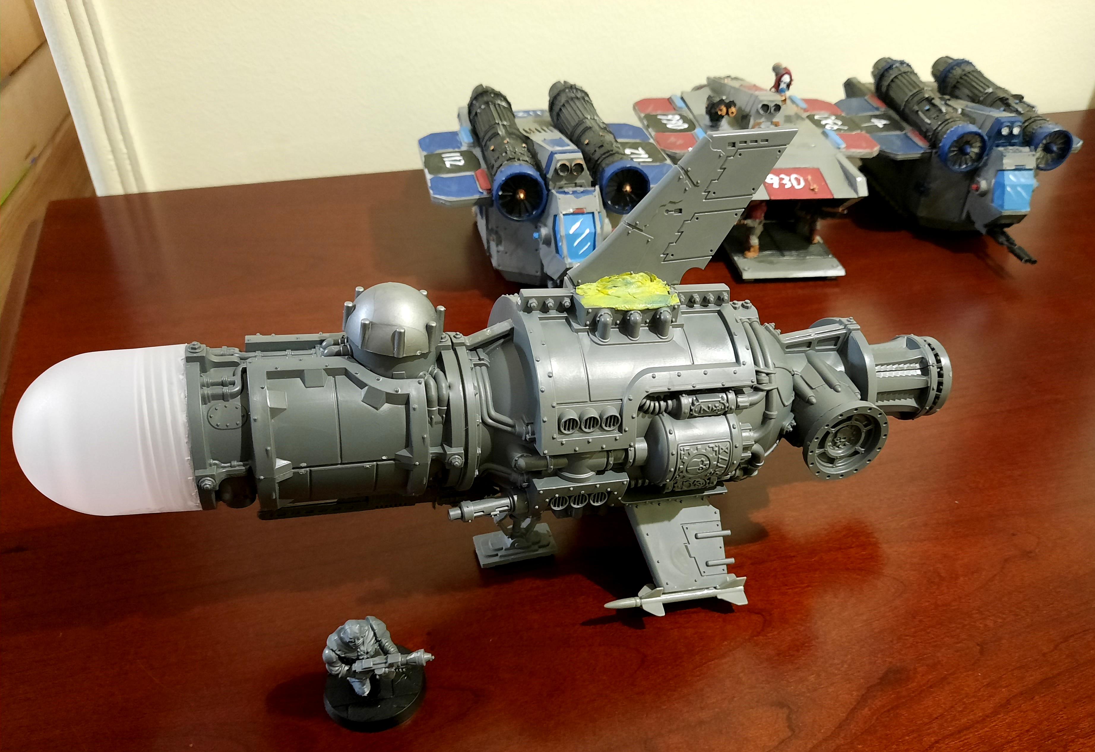 Counts As, Fighter, Flyer, Kitbash, Lightning