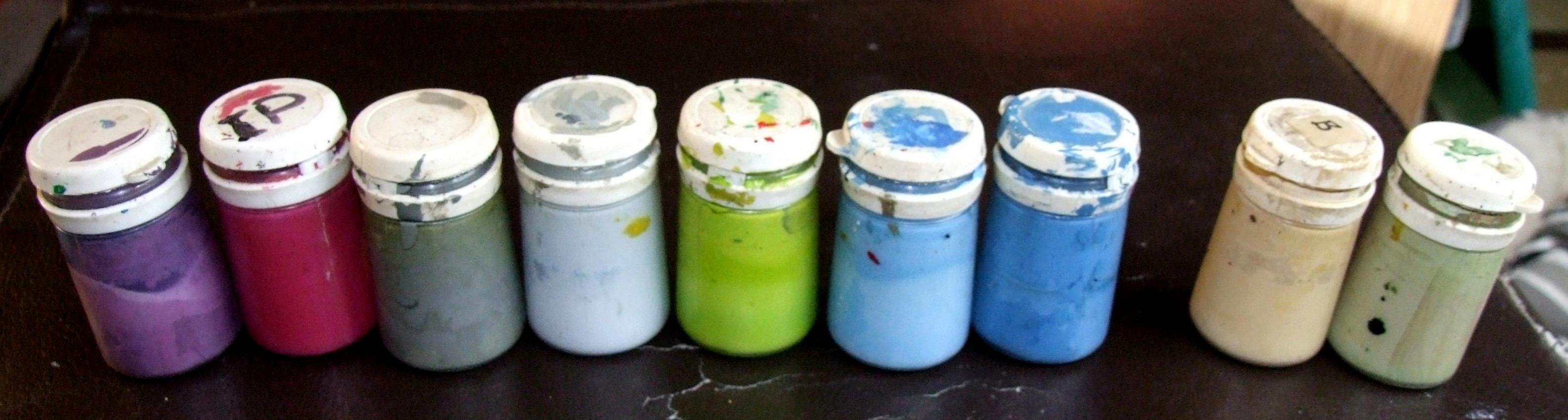 very old paints