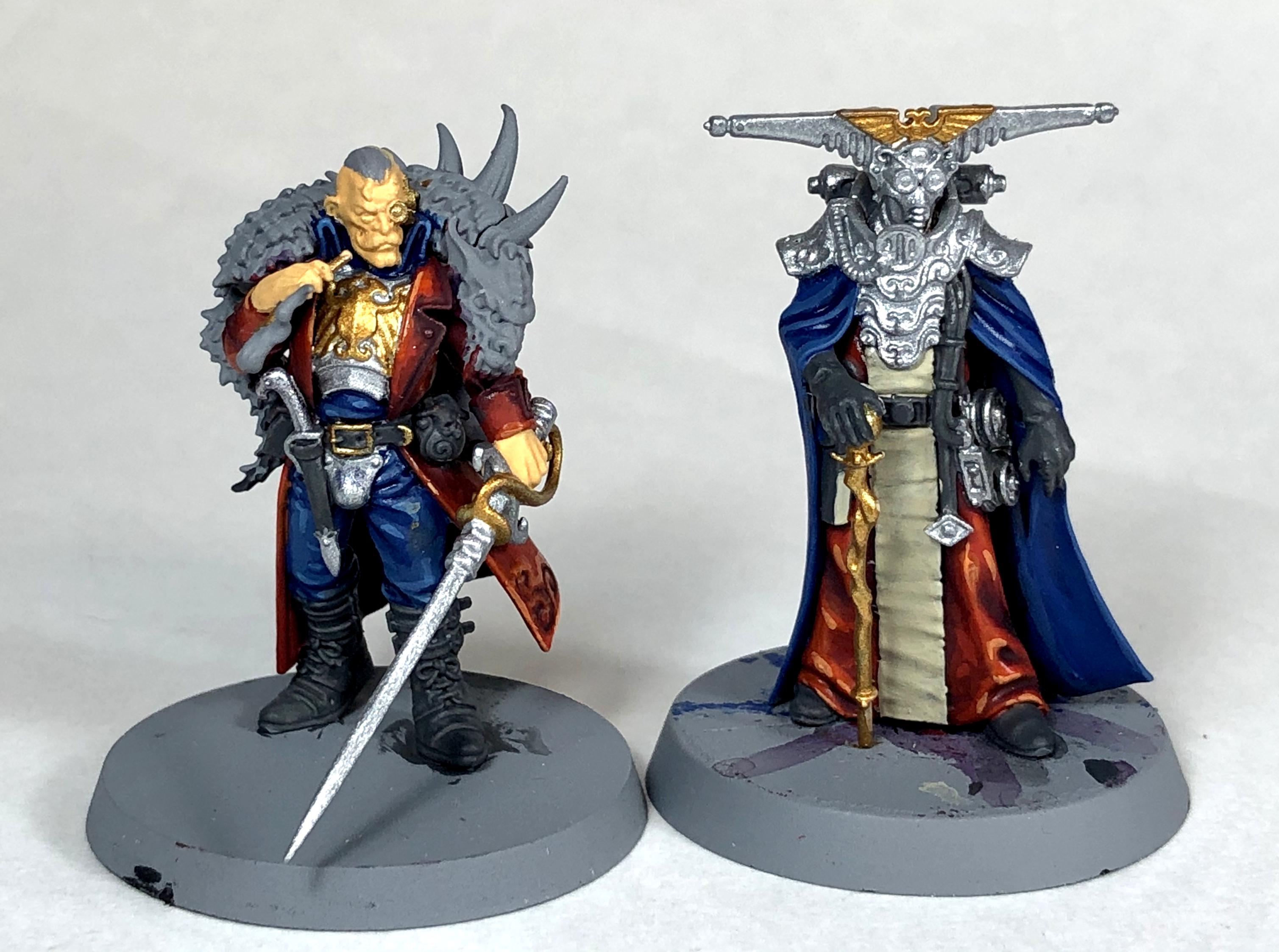 Blackstone Fortress, Espern Locarno, Explorers, Goodies, Janus Draik, Warhammer 40,000, Warhammer Quest, Work In Progress