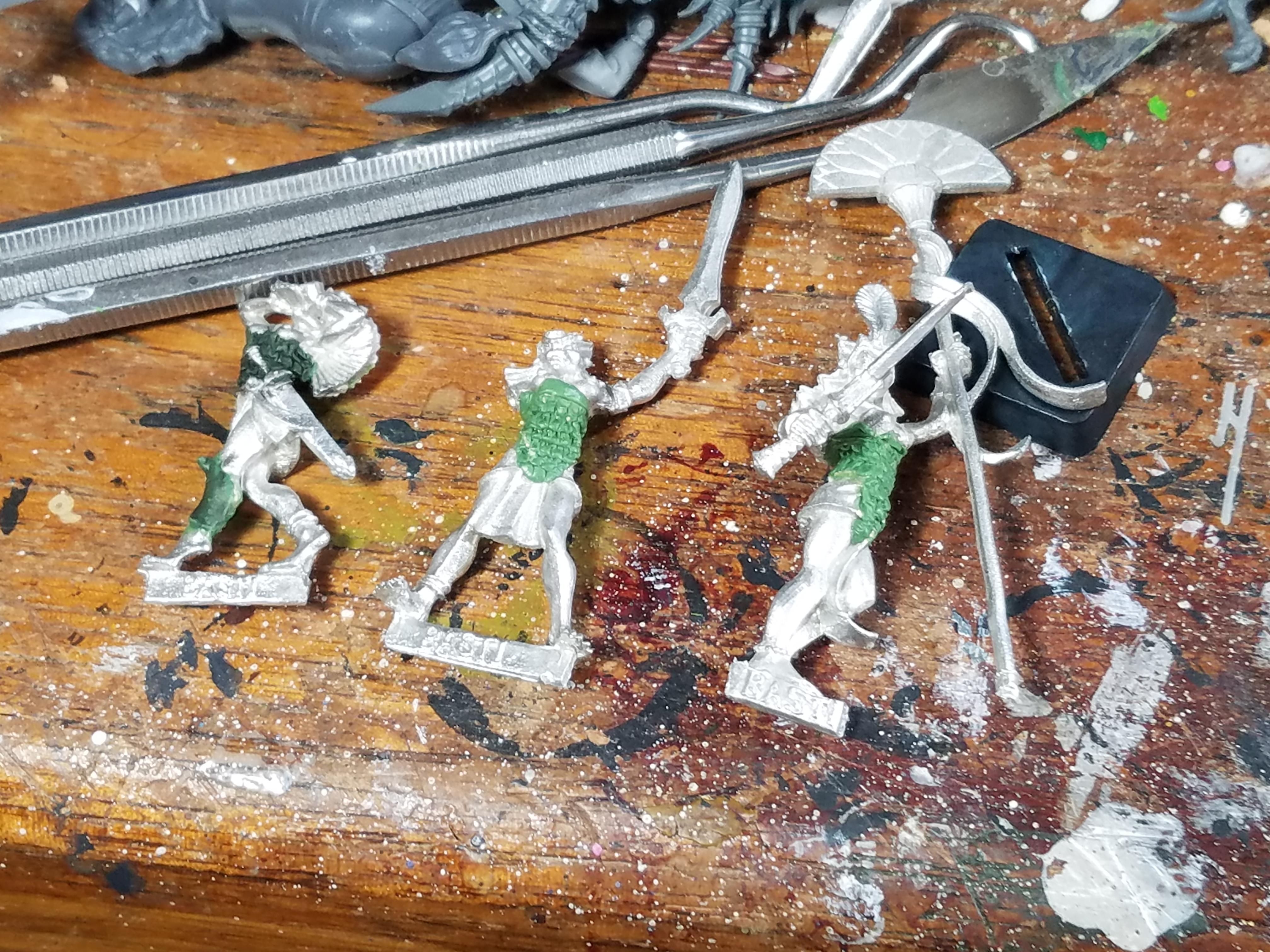 Basti, Conversion, Crocodile Games, Sculpting Practice, Work In Progress
