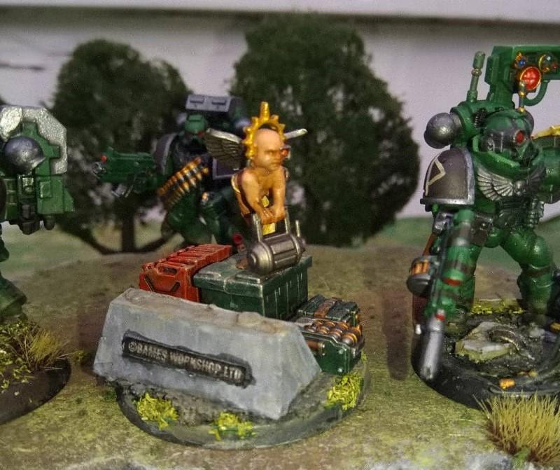 Ammo Cherub, Astartes, Forlorn Hope, Games Workshop, Homebrew, Homebrew Chapter, Servitors, Space Marines, Supplies, Supply Cache, Tacticcool