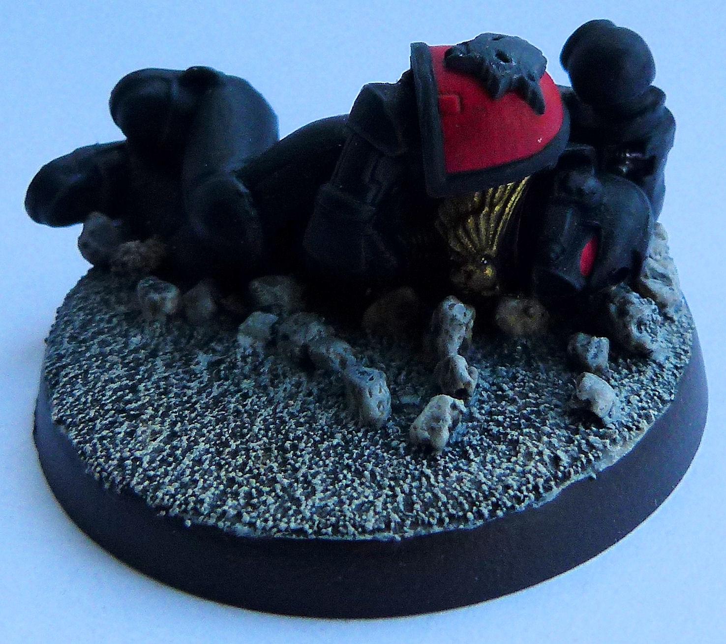 Dead Deathwatch Emperor's Wolves