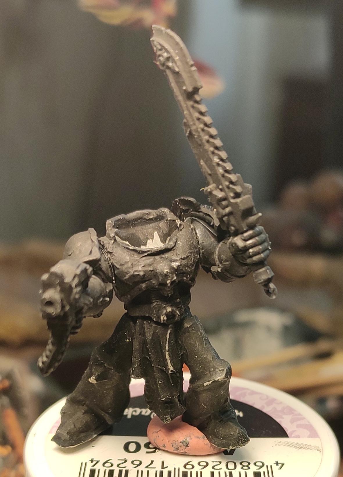 Bolt Pistol, Casting, Chainsword, Chaos, Chaos Space Marines, Conversion, Epoxy, Heresy, Heretic Astartes, Infantry, Kitbash, Putty, Traitor Legions, Warhammer 40,000, Work In Progress
