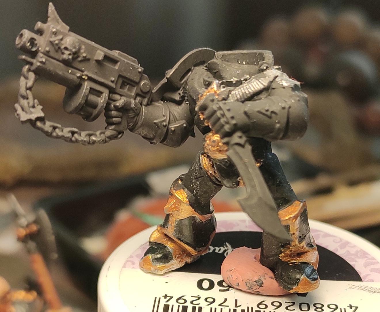 Bolter, Casting, Chaos, Chaos Space Marines, Conversion, Epoxy, Heresy, Heretic Astartes, Infantry, Kitbash, Putty, Sword, Traitor Legions, Warhammer 40,000, Work In Progress
