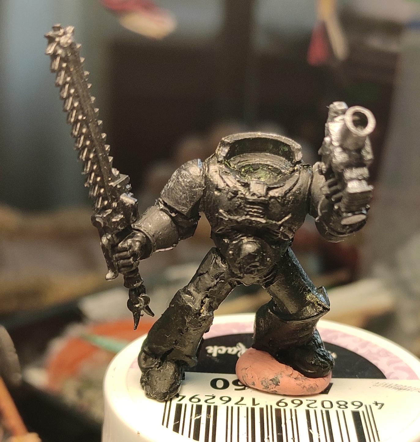 Bolt Pistol, Casting, Chainsword, Chaos, Chaos Space Marines, Conversion, Epoxy, Heresy, Heretic Astartes, Infantry, Kitbash, Putty, Traitor Legions, Warhammer 40,000, Work In Progress