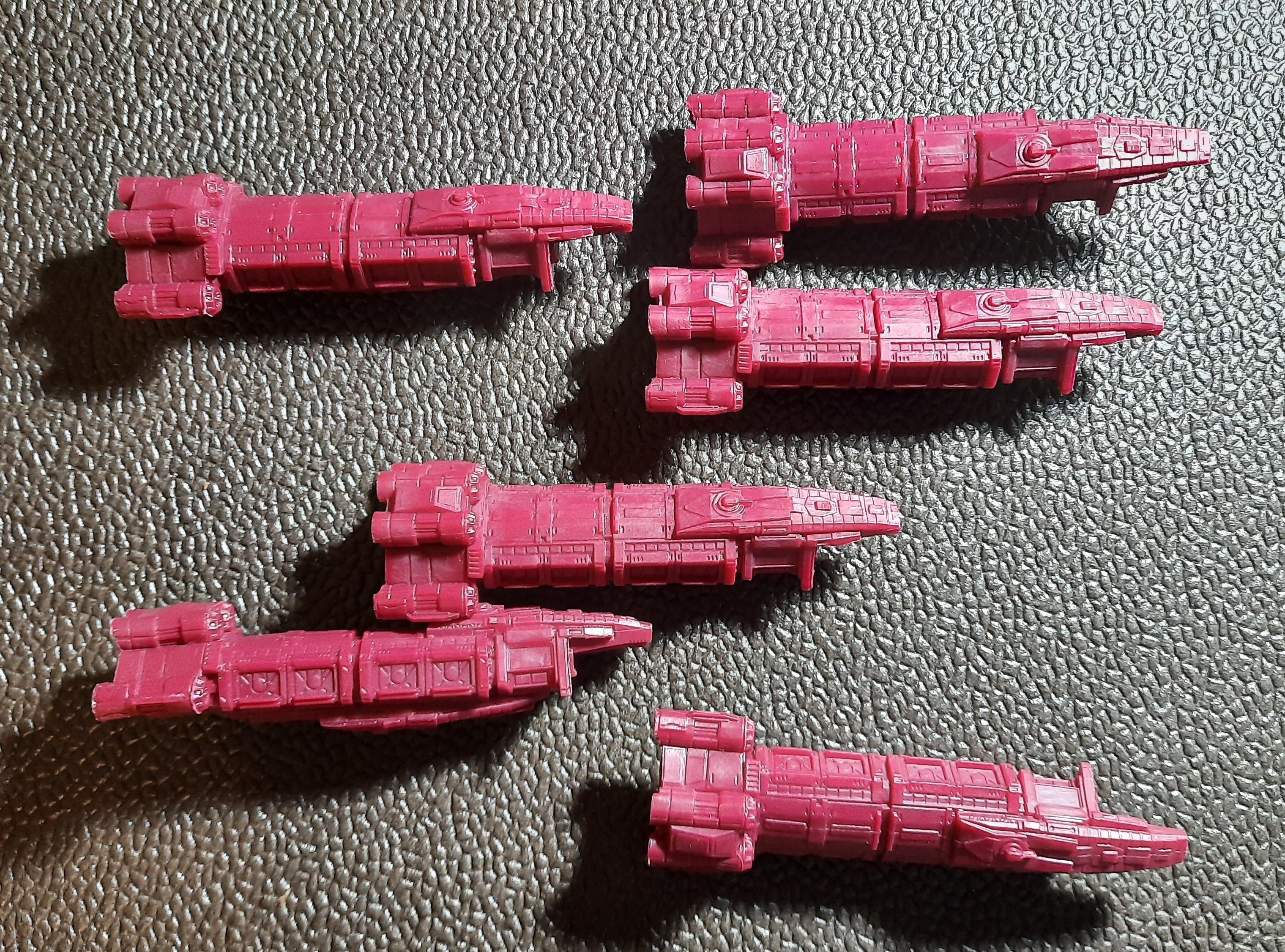 Battlefleet Gothic, Grab Bag, Red Alert, Rogue Trader, Space Ships, Supply Barge, The Plastic Soldier Company
