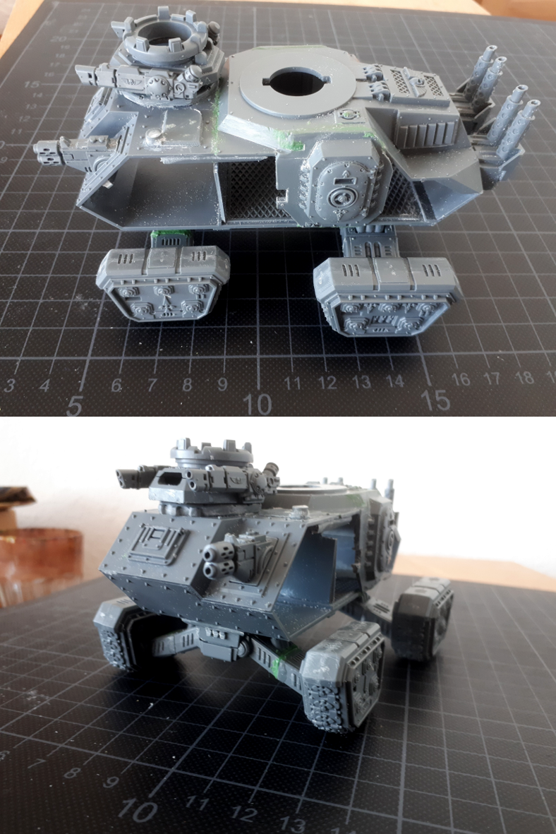 Imperial Guard, Kitbash, Work In Progress