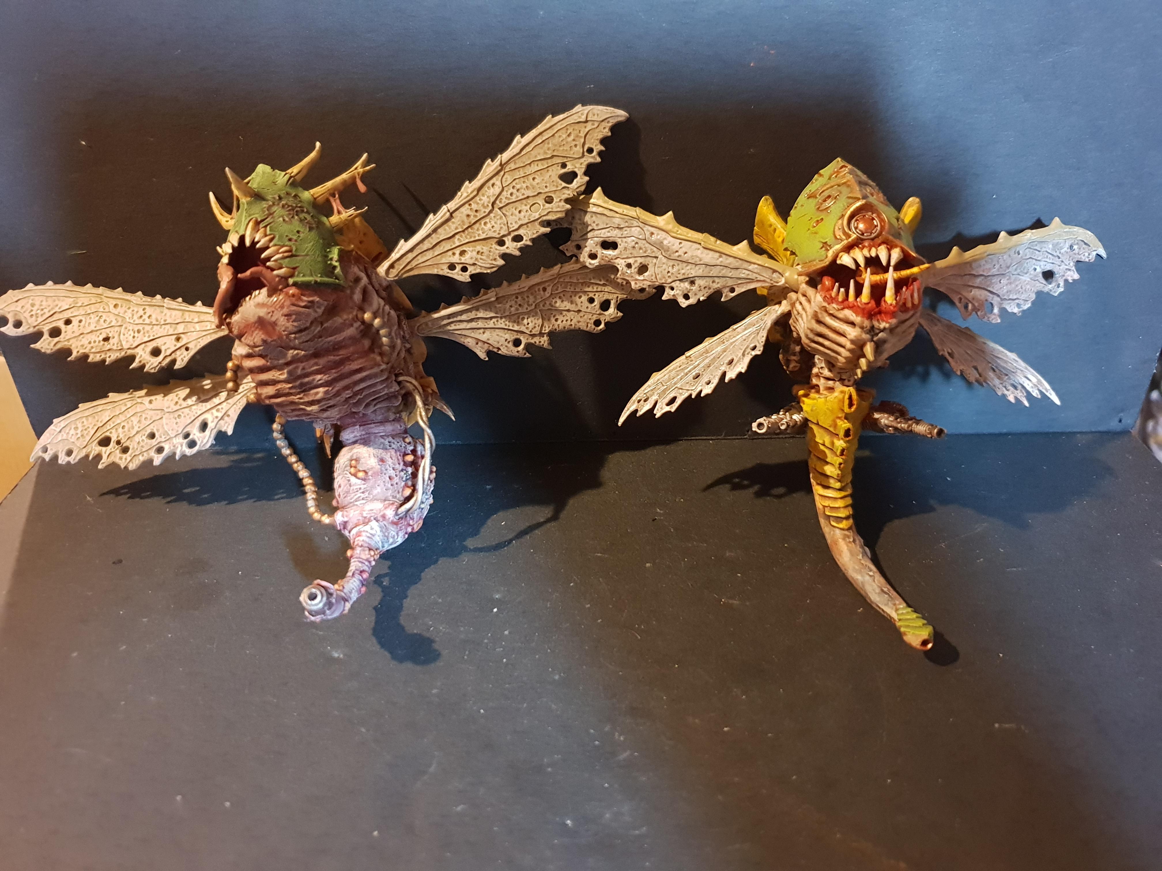 Chaos, Conversion, Drones, Nurgle, Pip, Work In Progress