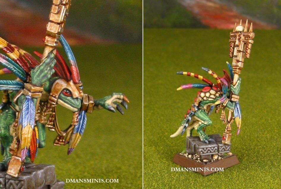 AoS Seraphon Lizardmen Skink Starpriest