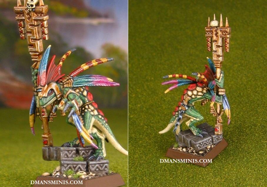 AoS Seraphon Lizardmen Skink Starpriest