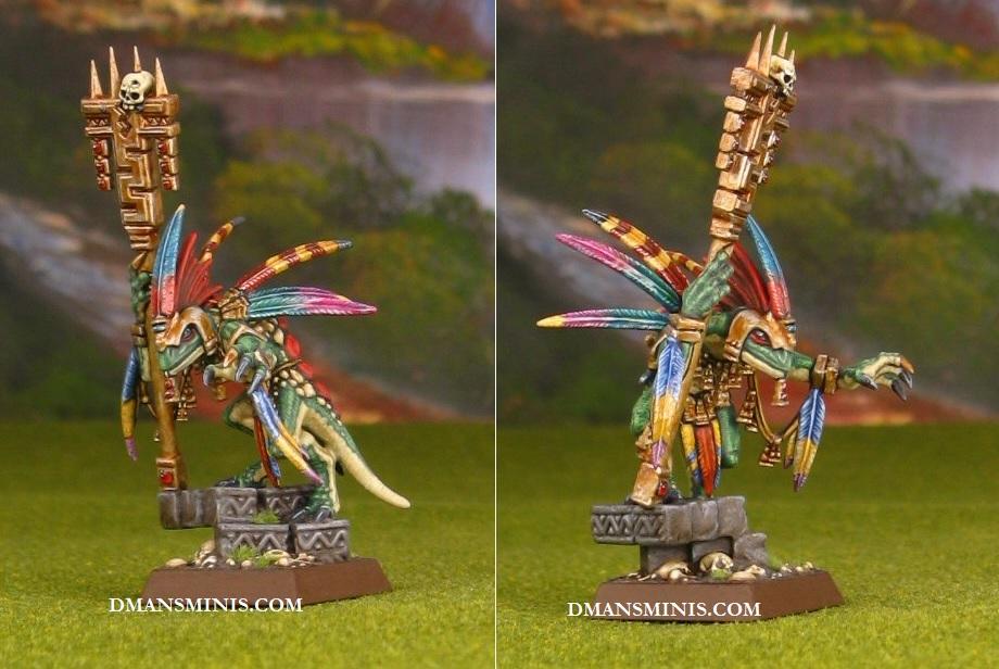 AoS Seraphon Lizardmen Skink Starpriest