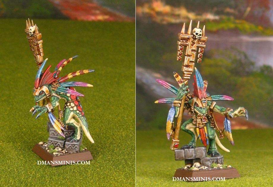 AoS Seraphon Lizardmen Skink Starpriest