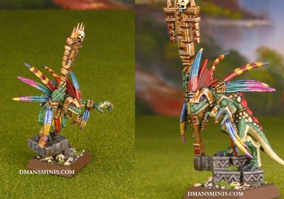 AoS Seraphon Lizardmen Skink Starpriest