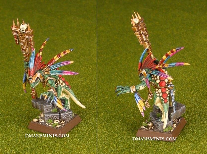 AoS Seraphon Lizardmen Skink Starpriest