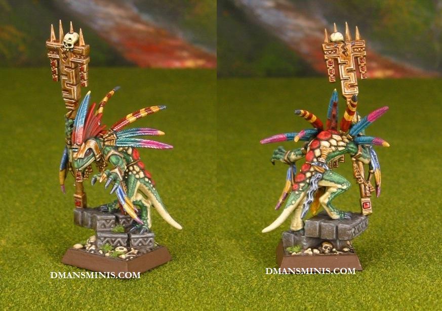 AoS Seraphon Lizardmen Skink Starpriest