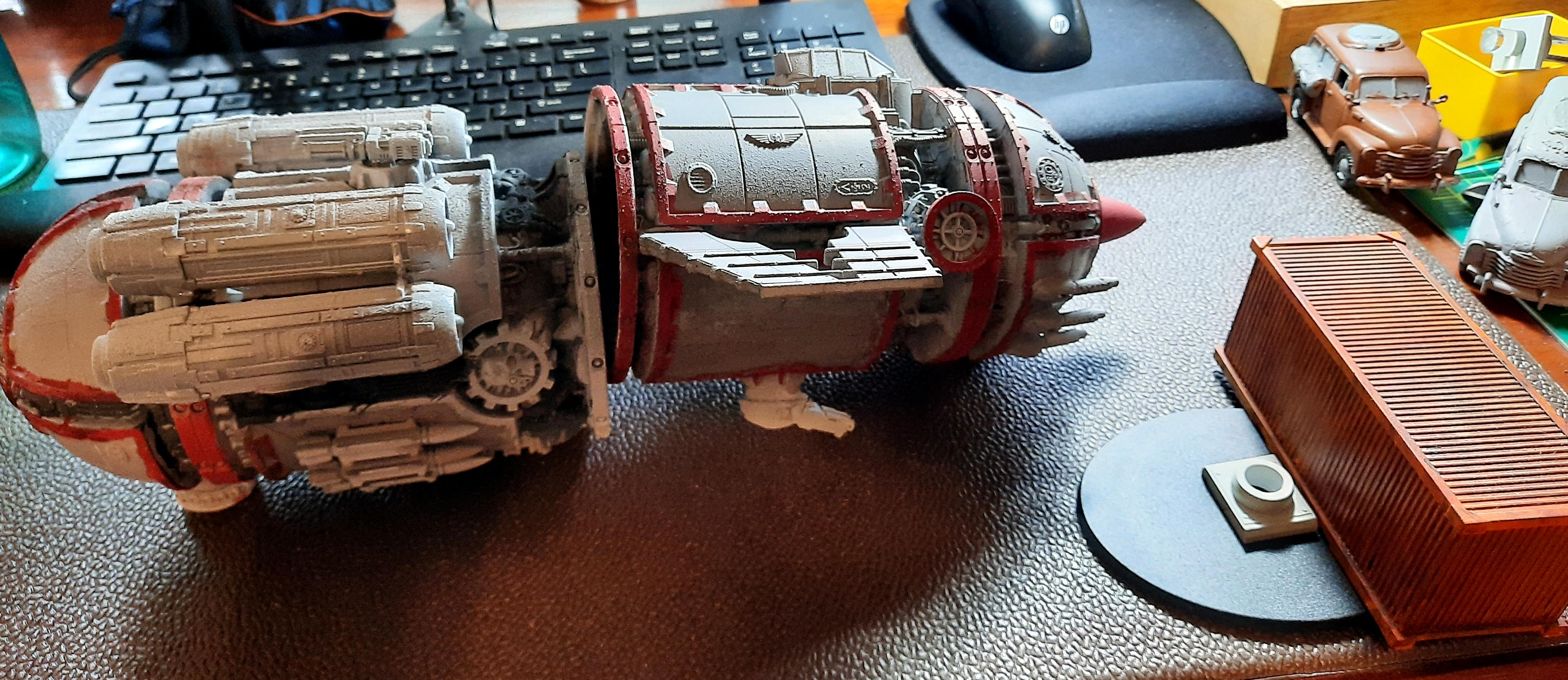 Bomber, Kit Bash, Maruader, Work In Progress