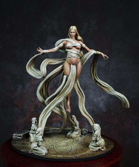 Female, Flying, Goddess, Goddess Of Balance, Goddess Of Balance. Cerberus Studios