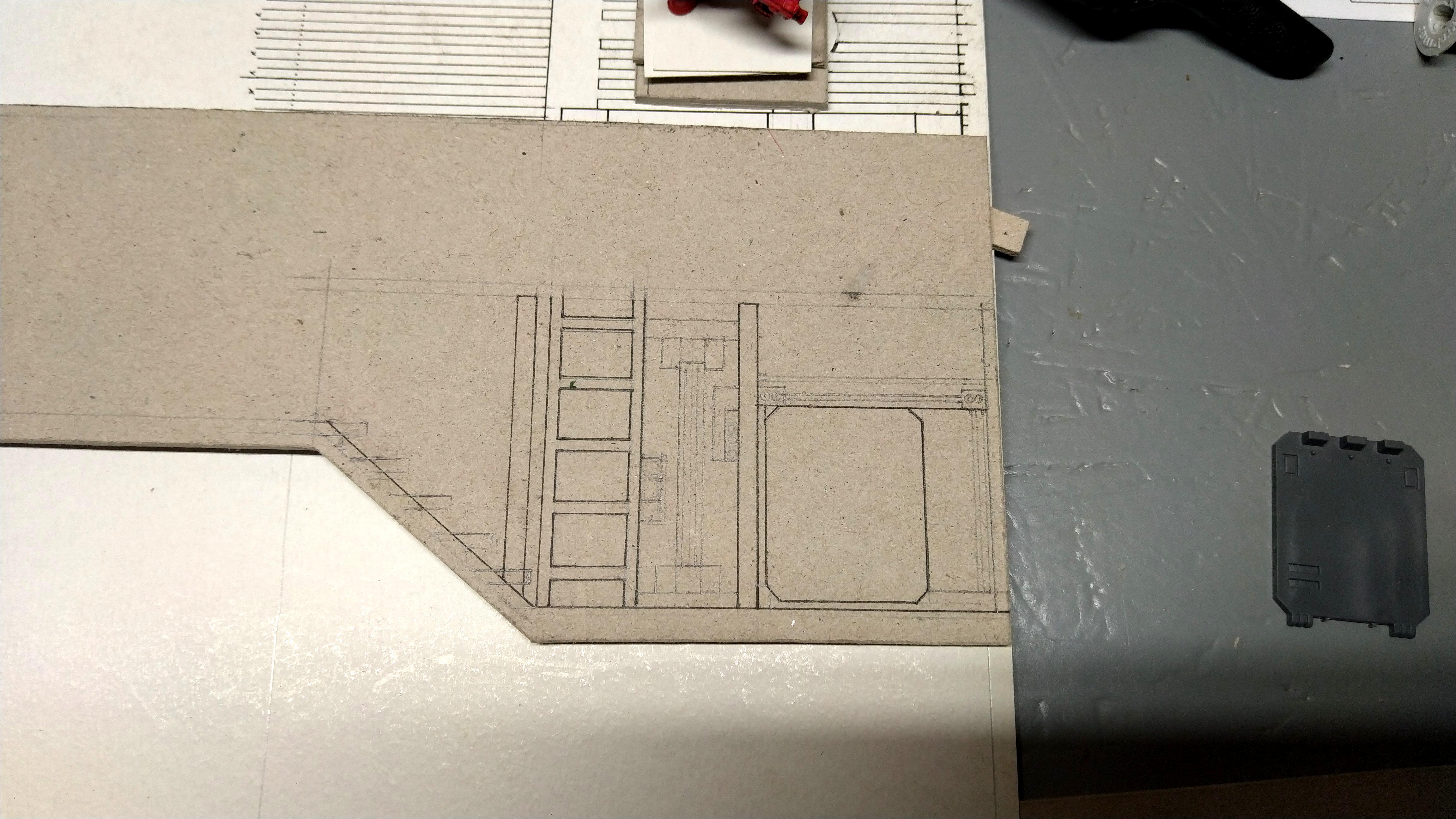 40.000, Do-it-yourself, Forge World, Gunship, Papercraft, Raven Guard, Scratch Build, Space Marines, Thunderhawk, Warhammer 40,000, Warhammer Fantasy