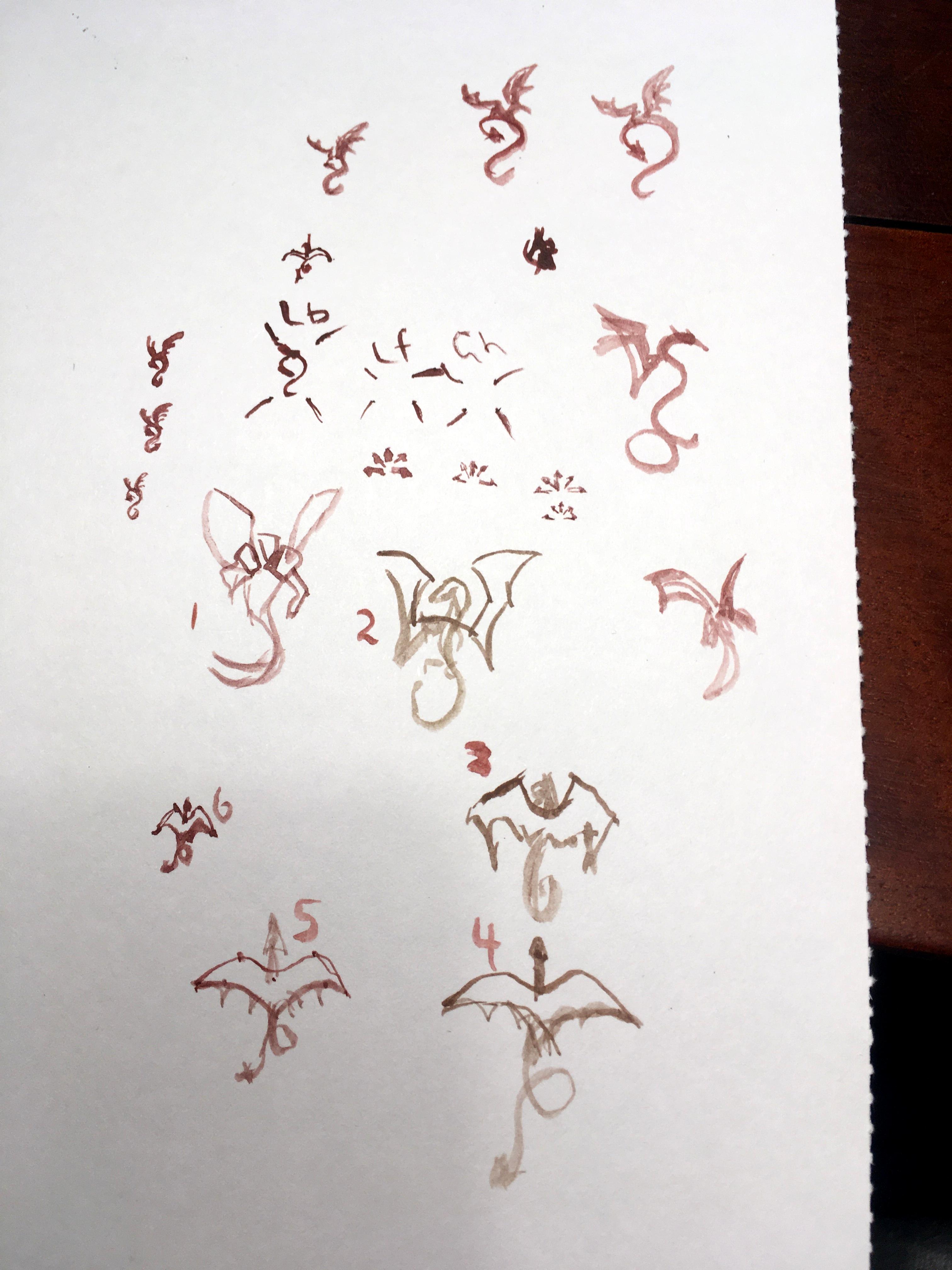 Tattoo, Work In Progress
