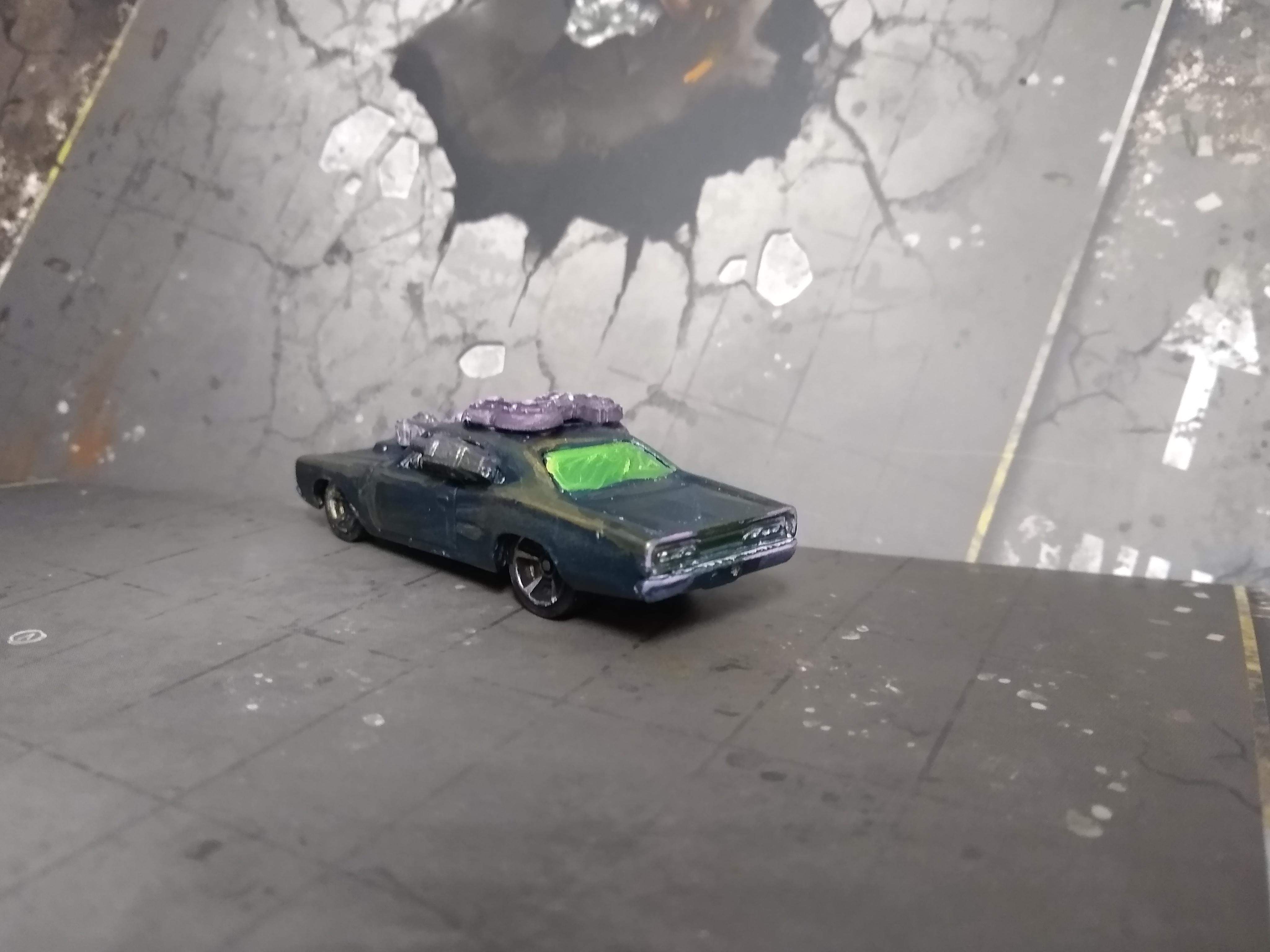 Purple pimpmobile rear