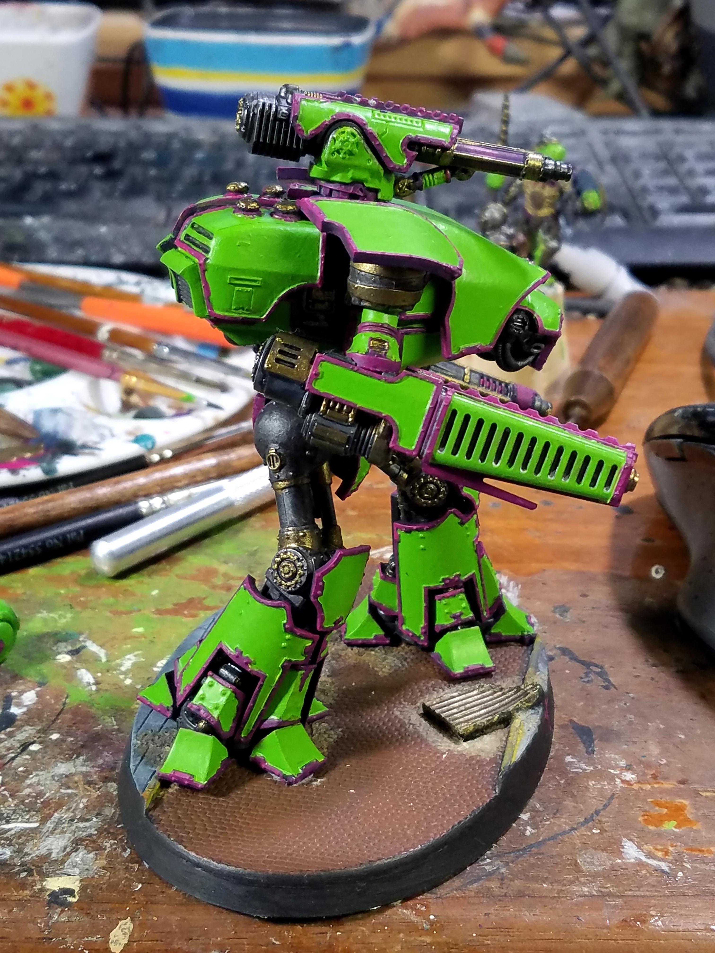 Adeptus Titanicus, Citadel Miniatures, Games Workshop, Reaver, Titan