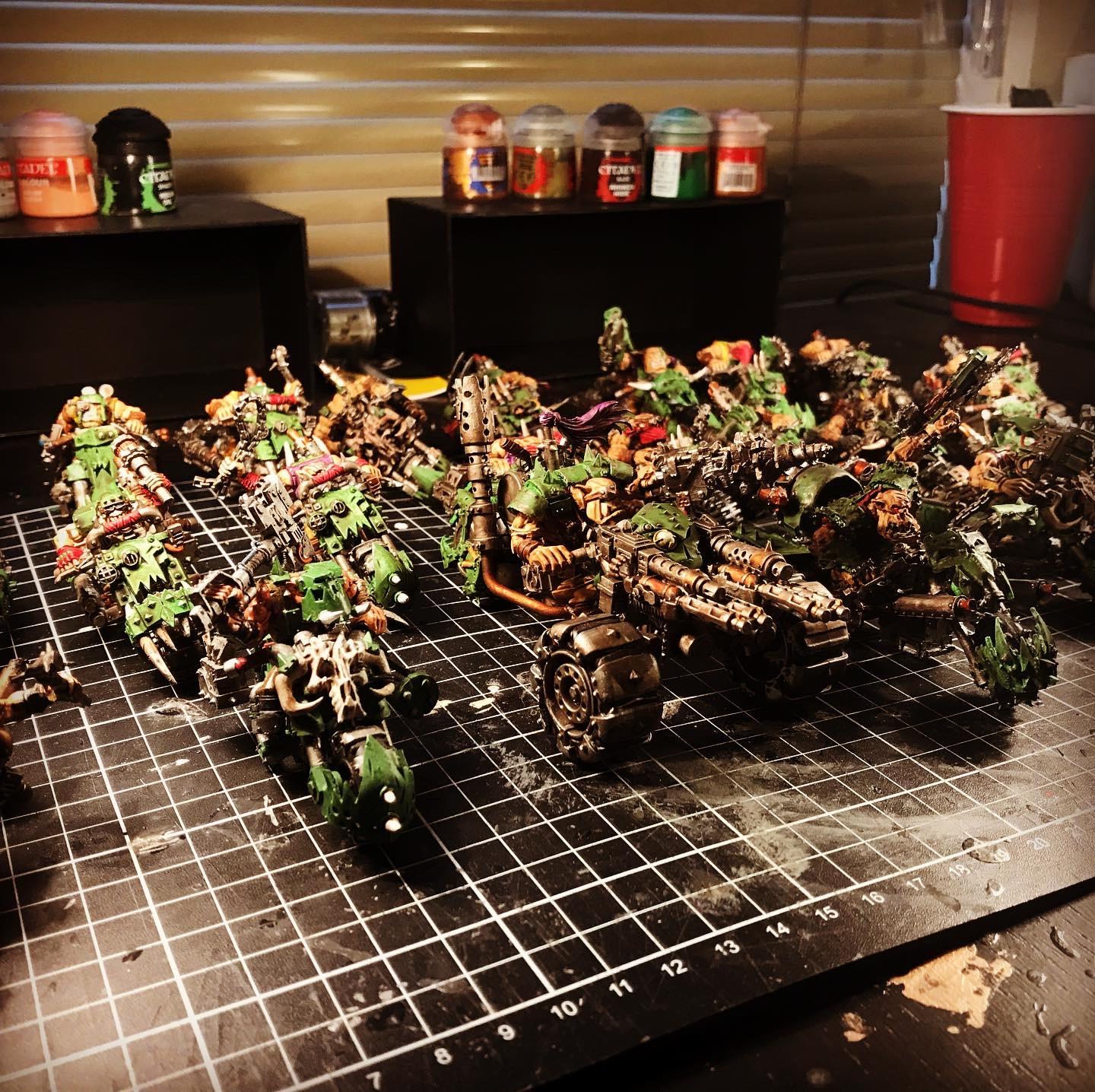 Cult Of Speed, Defkilla Wartrike, Orks, Warbikers