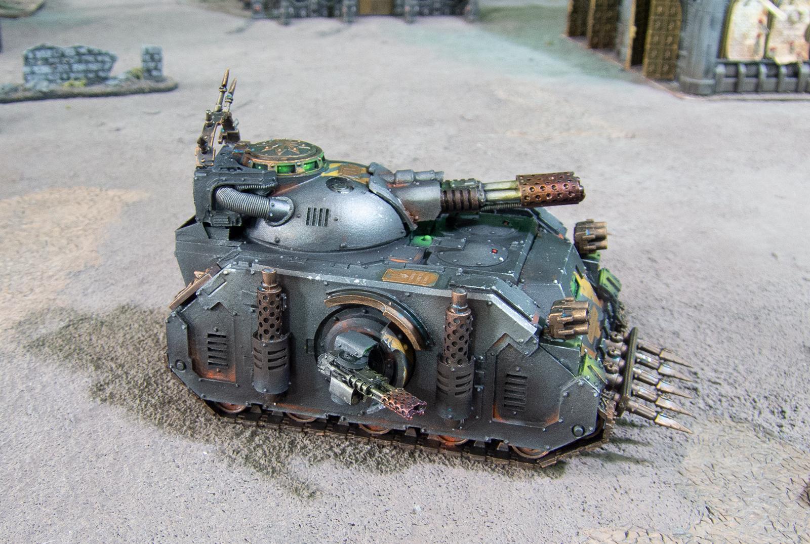 Chaos, Deimos, Deimos Pattern, Flamestorm, Forge World, Infernus, Iron Warriors, Magnet, Predator, Space Marines, Tank