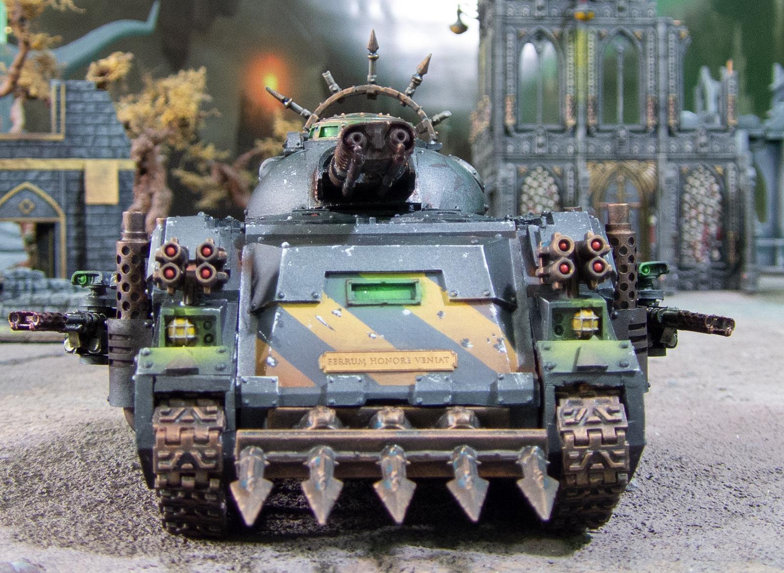 Chaos, Deimos, Deimos Pattern, Flamestorm, Forge World, Infernus, Iron Warriors, Magnet, Predator, Space Marines, Tank