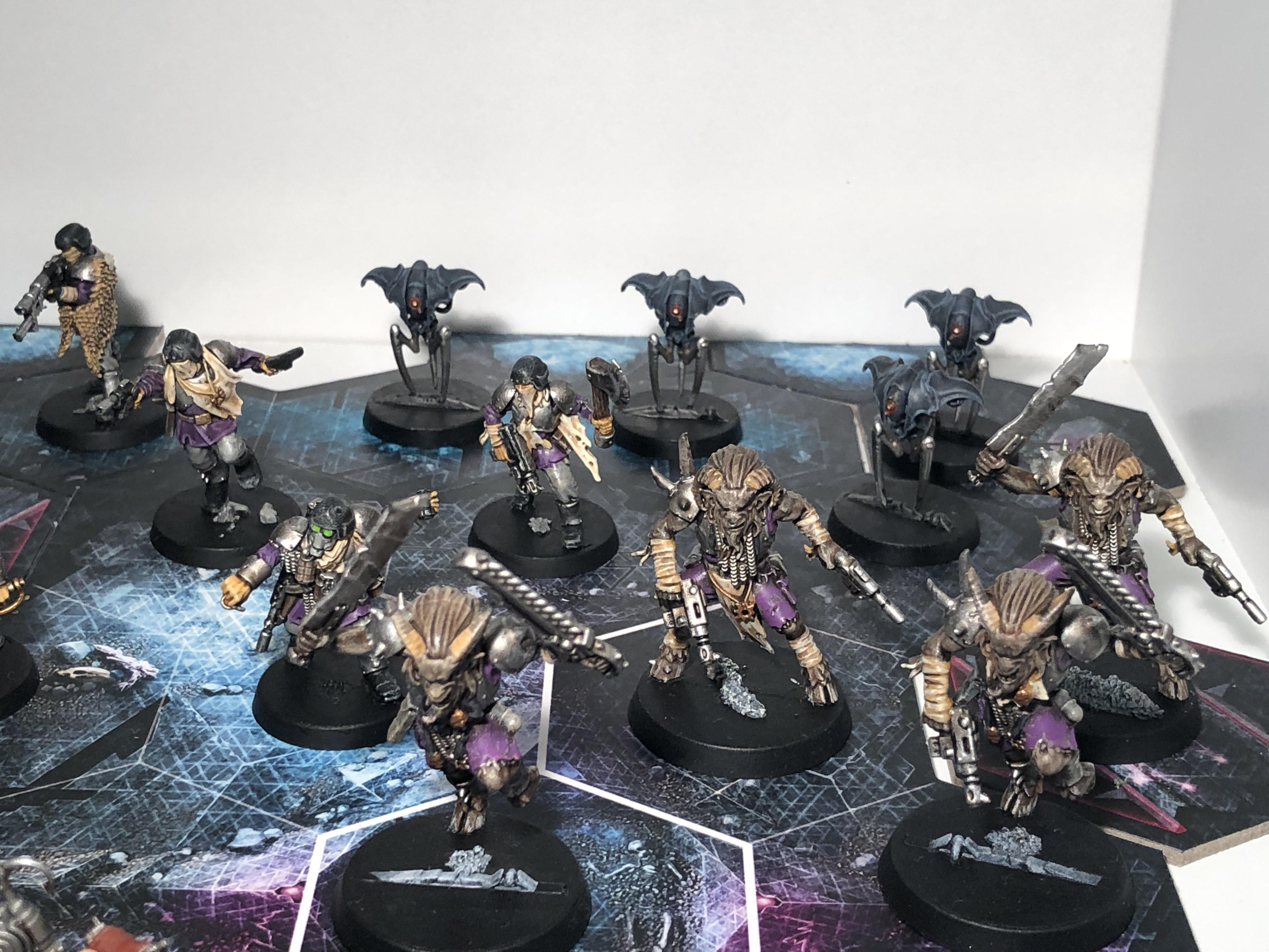 Blackstone Fortress, Chaos Beastmen, Servants Of The Abyss, Spindle Drones, Traitor Guard, Warhammer 40,000, Warhammer Quest