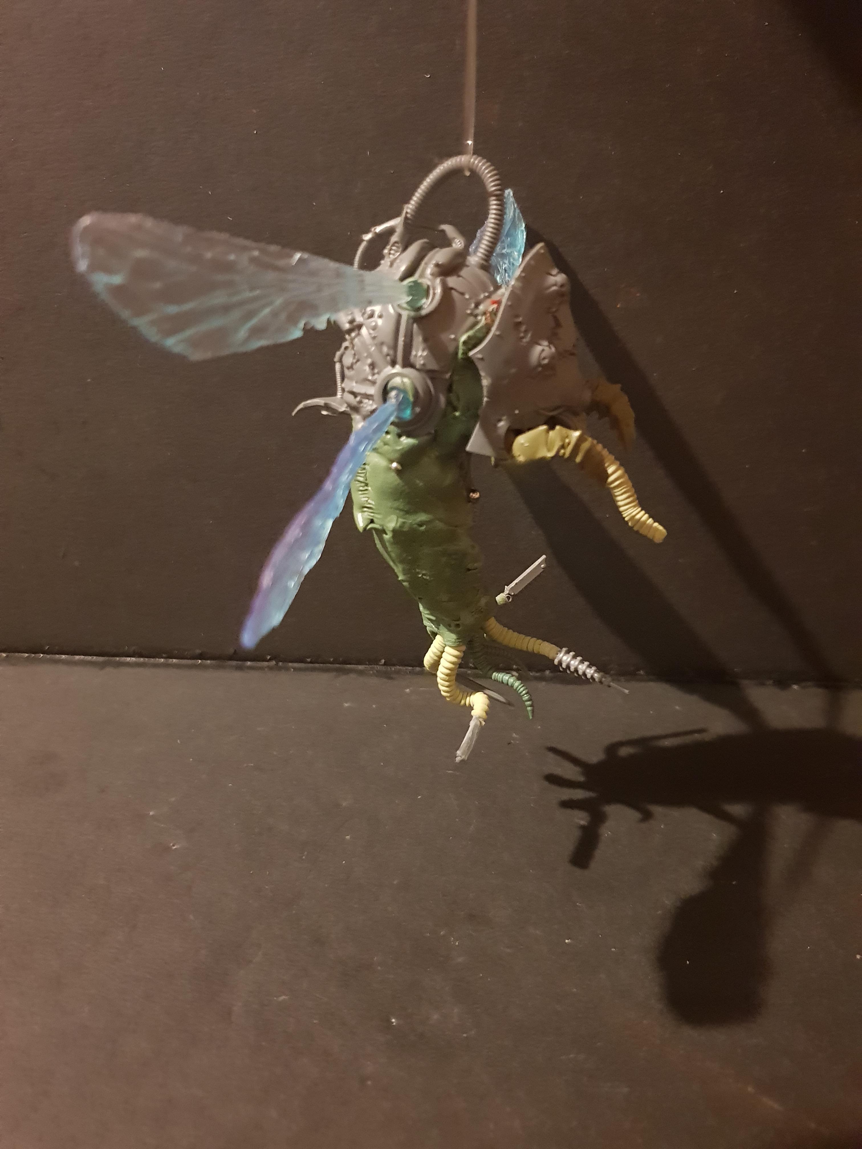 Blight Drone, Chaos, Conversion, Nurgle, Warhammer 40,000, Work In Progress