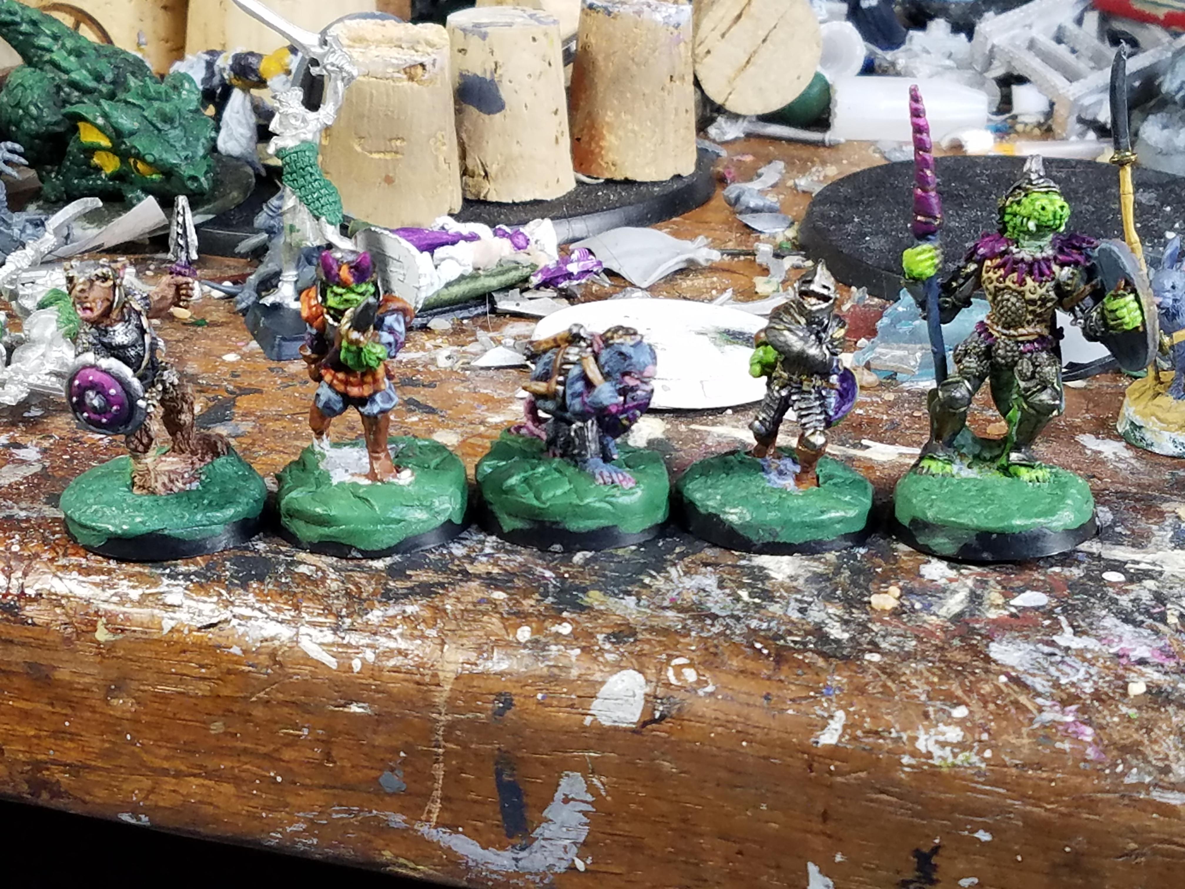 Adventurers, Dakka Painting Challenge 2020, Dungeons And Dragons, Grenadier, Oldhammer, Work In Progress